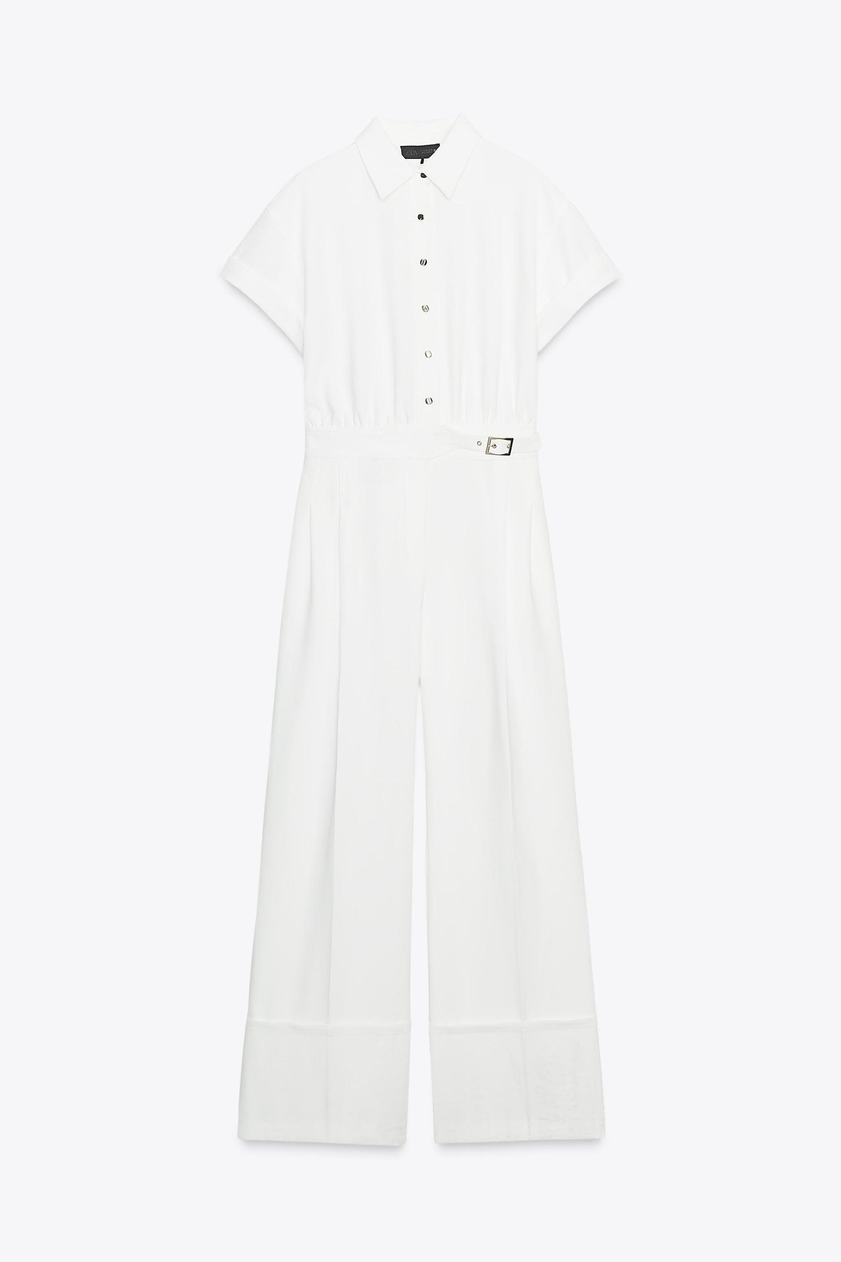 LONG CREPE JUMPSUIT Product Image