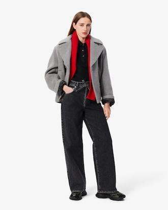 Slim Fit L.12.D Three Quarter Sleeve Polo Shirt Product Image