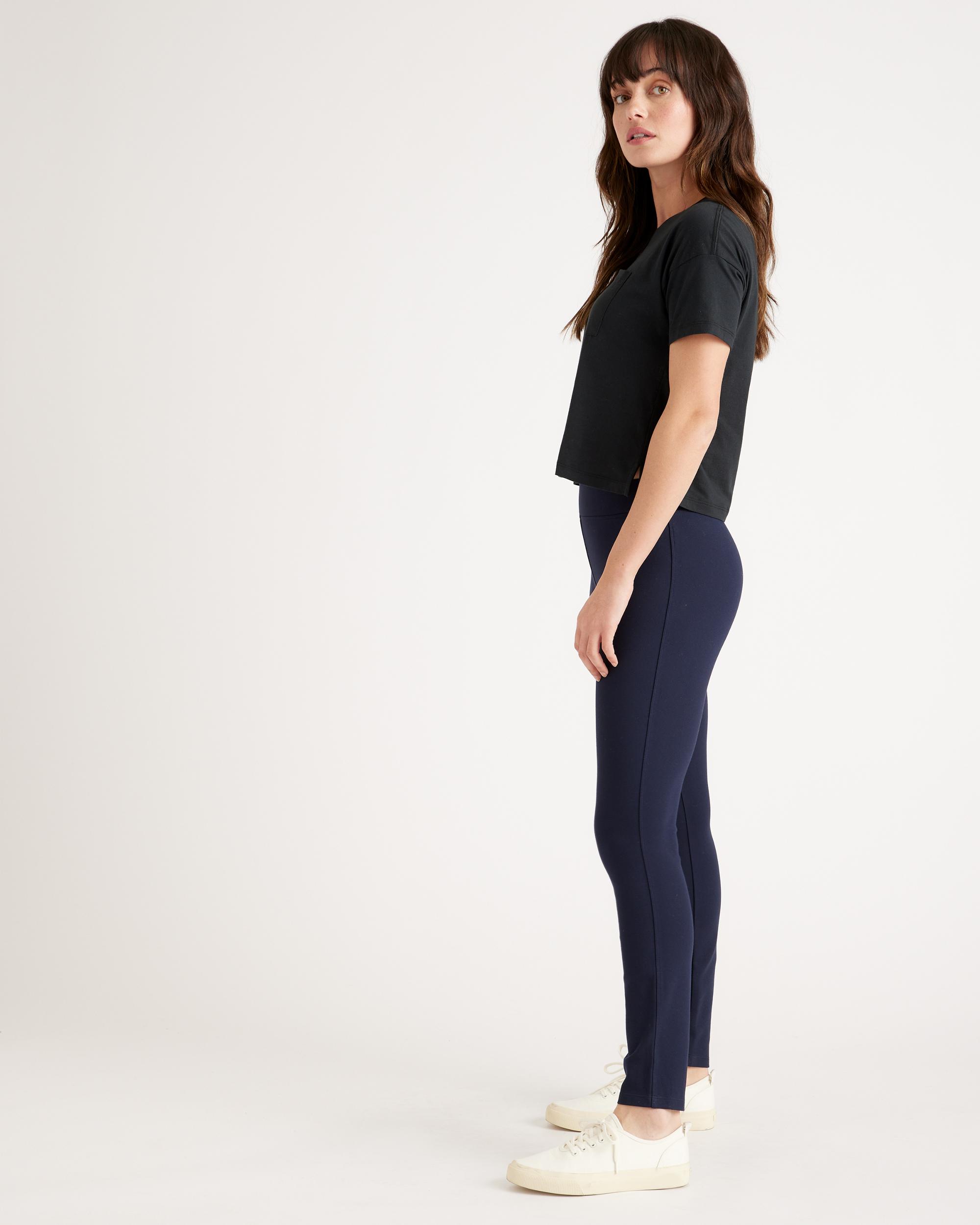 Quince | Women's Ultra-Stretch Ponte Skinny Pants Tall Rayon Product Image