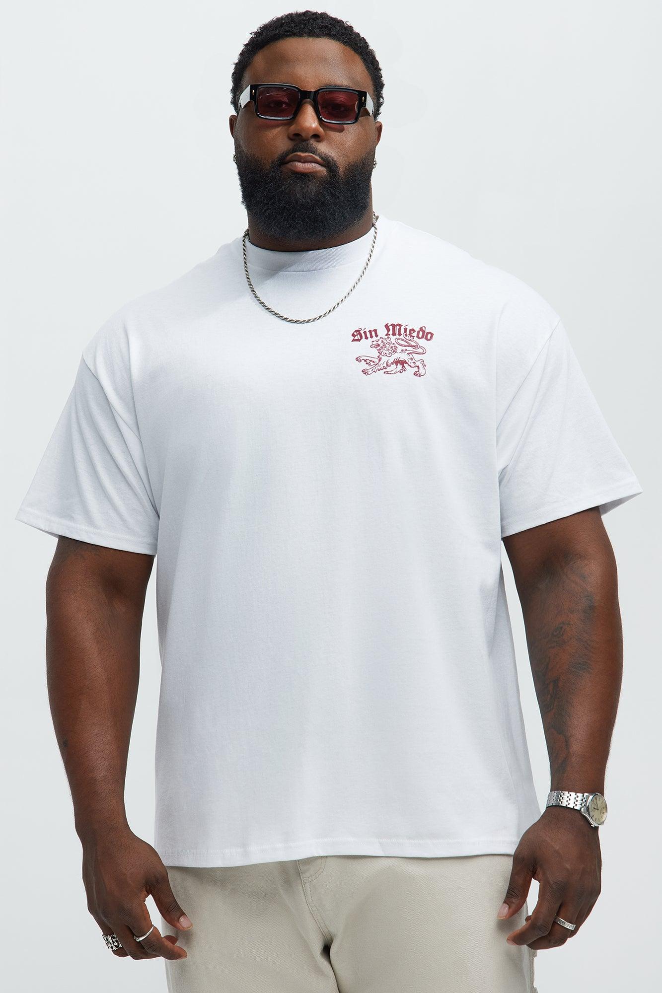 Sin Miedo Short Sleeve Tee - White Product Image