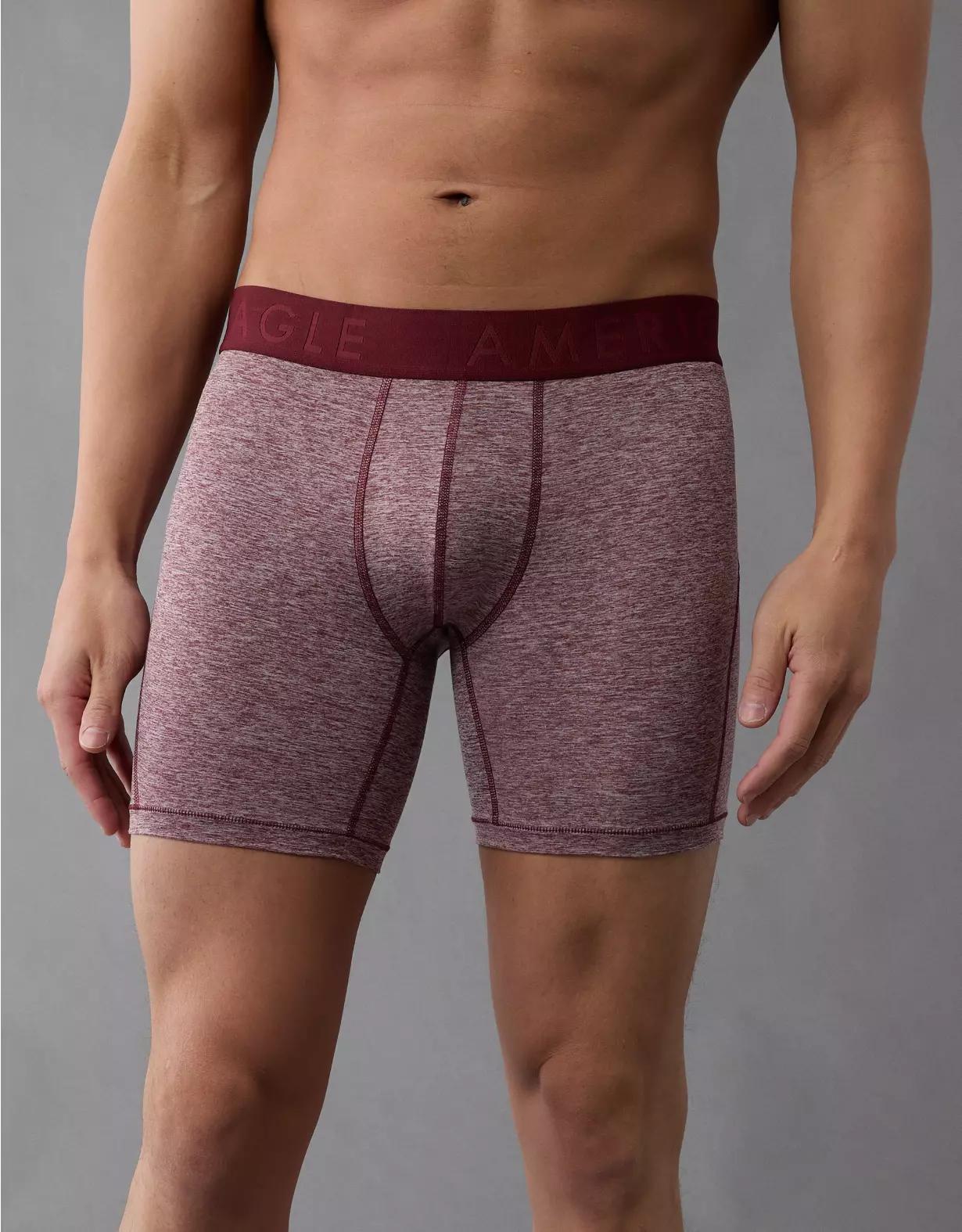 AEO Men's Space Dye 6" Flex Boxer Brief Product Image