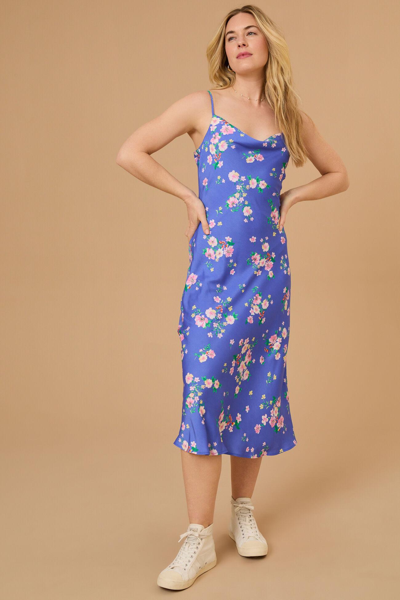Mayra Floral Midi Dress Product Image