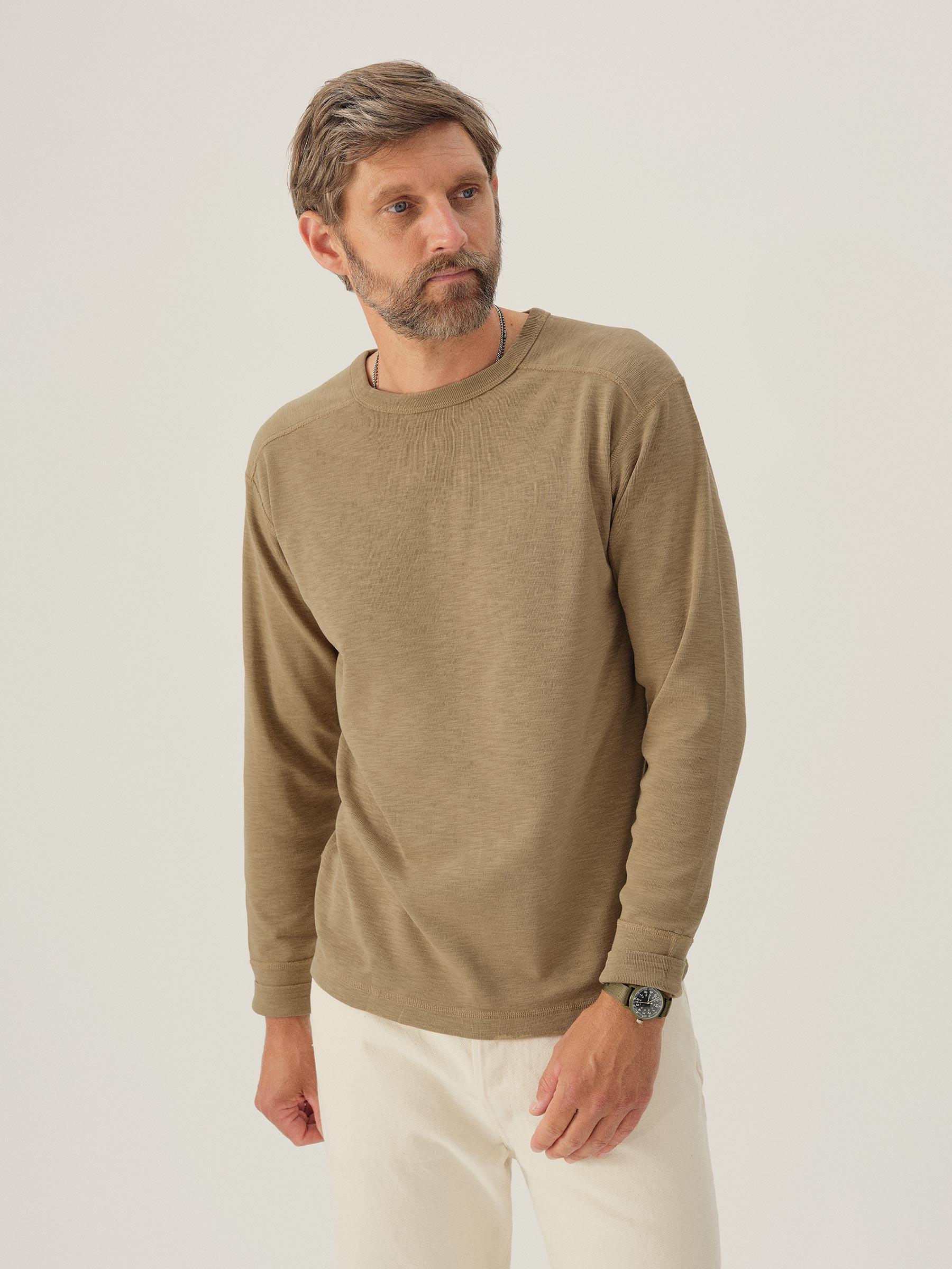 Chicory Sidewinder Rib L/S Crew Product Image