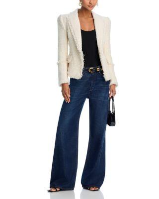 Kaisley Frayed Blazer Product Image