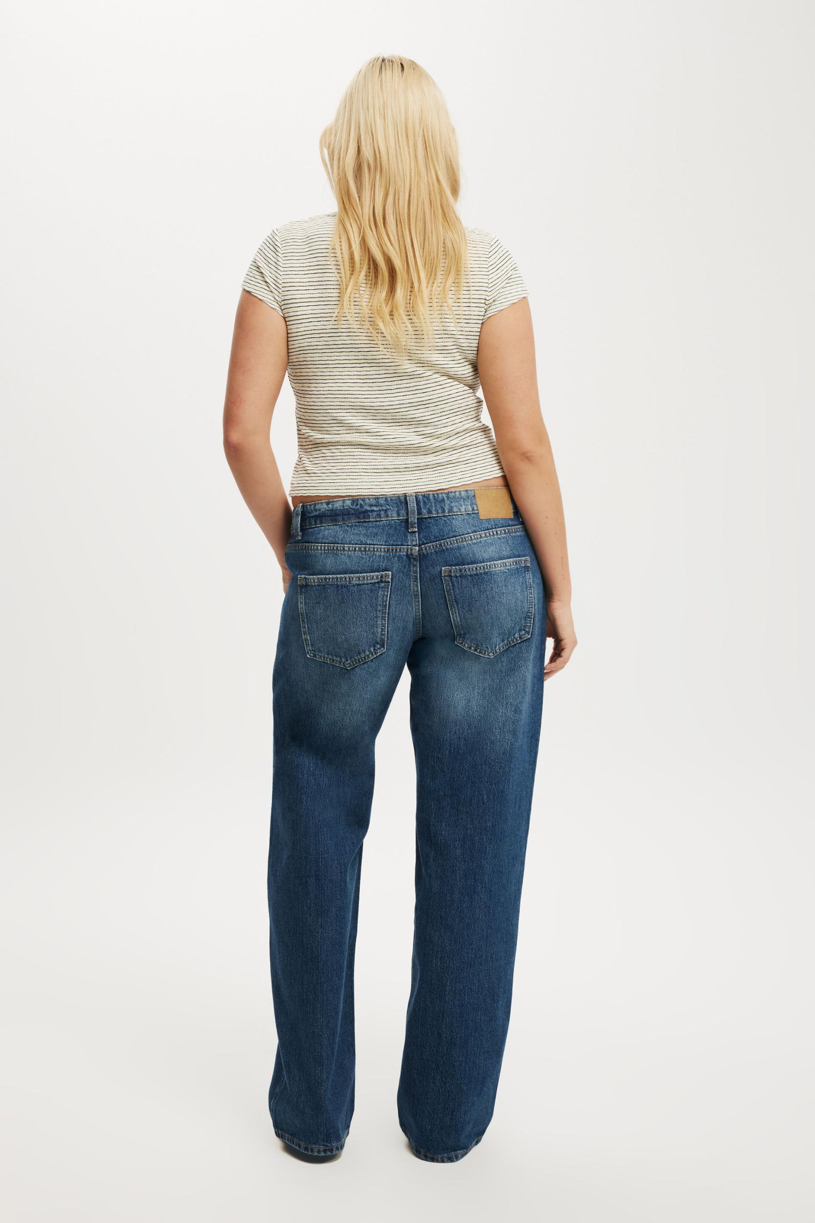 Low Rise Straight Jean Product Image