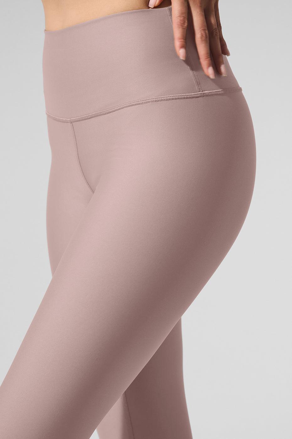 High-Waist Airlift Legging - Taupe Product Image