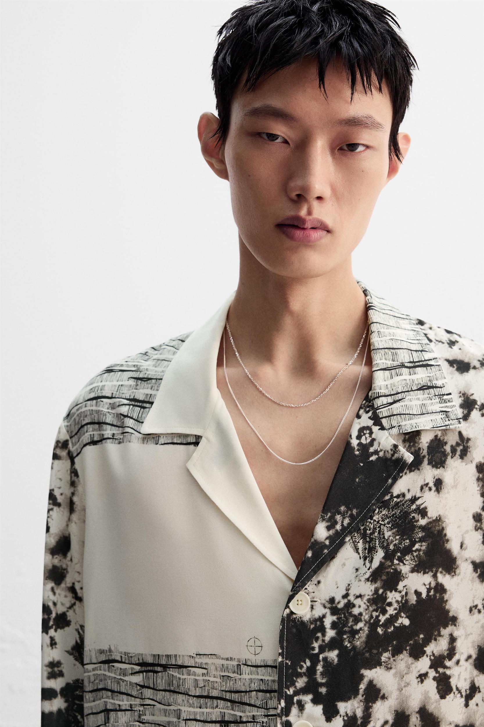 LIMITED EDITION ABSTRACT PRINT SHIRT Product Image