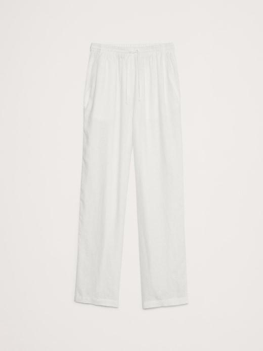 Linen Pull-On Ankle Pant Product Image