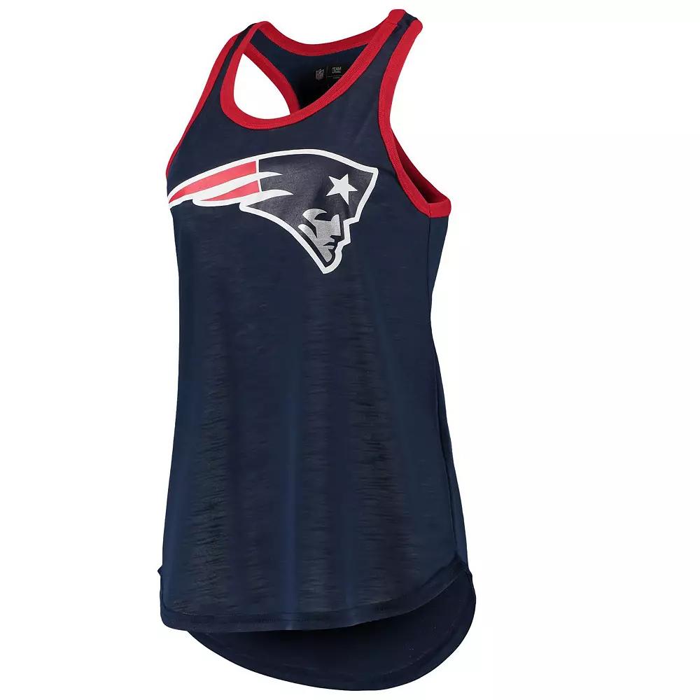 Womens G-III 4Her by Carl Banks New England Patriots Tater Tank Top Blue Product Image