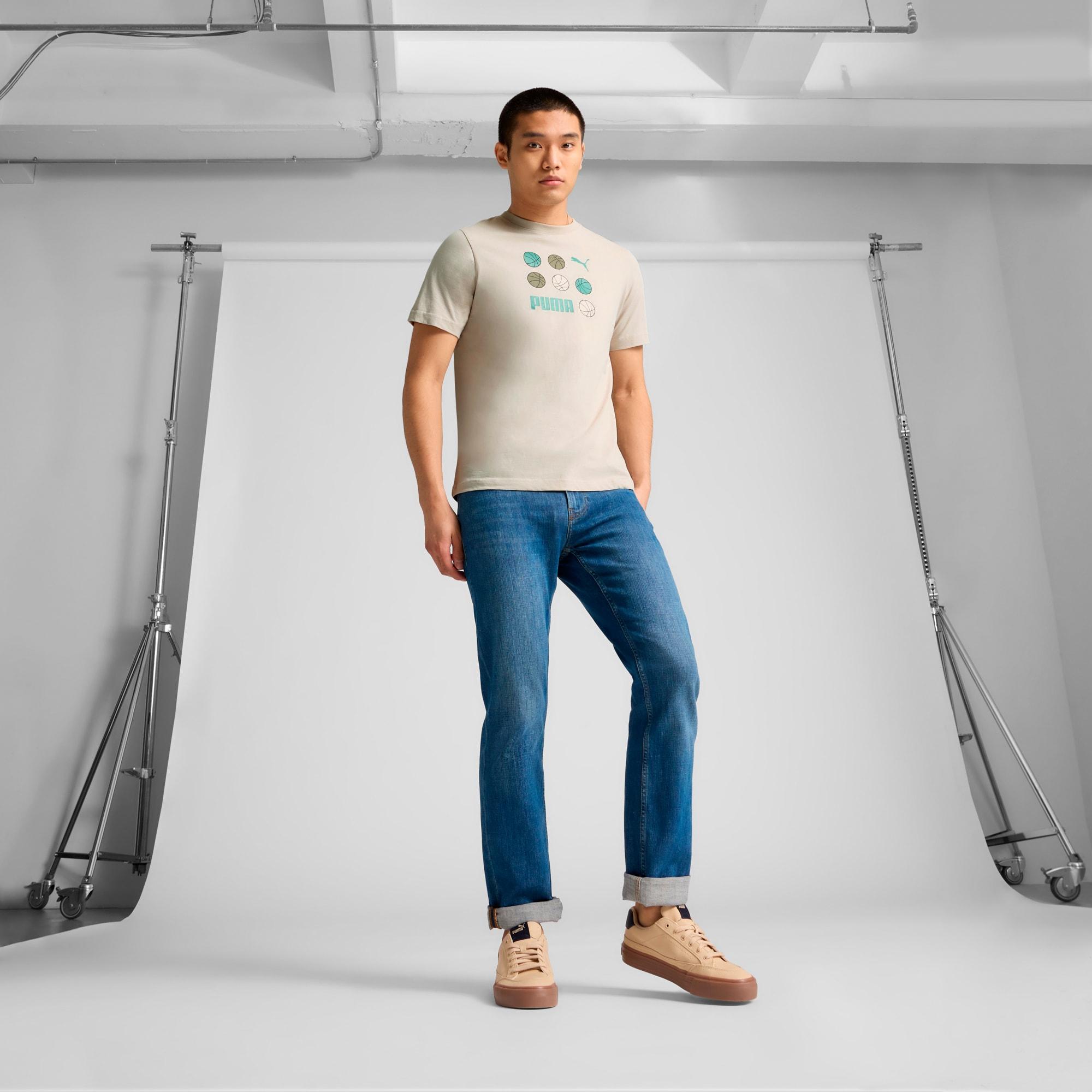 PUMA GRAPHICS BBall Men's T-Shirt Product Image