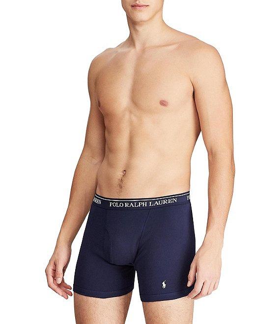 Polo Ralph Lauren Classic Cotton Assorted Boxer Briefs 5-Pack Product Image