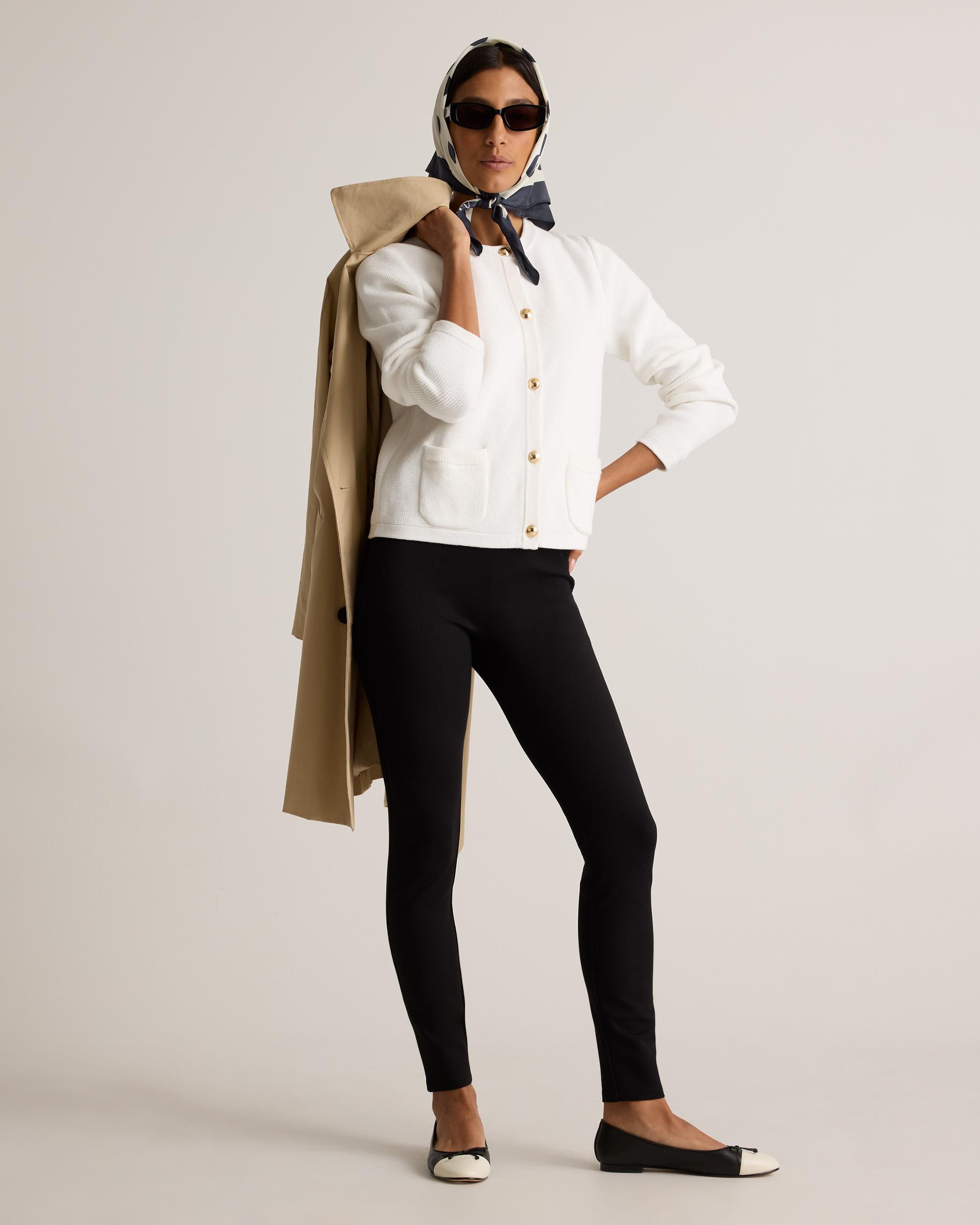 Quince | Women's Sweater Jacket Size XL, Organic Cotton Product Image