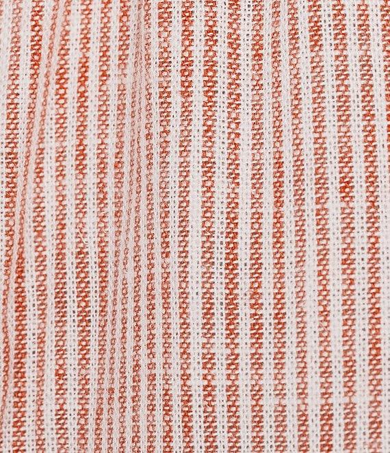 Copper Key Linen Stripe Coordinating Pull On Shorts Product Image