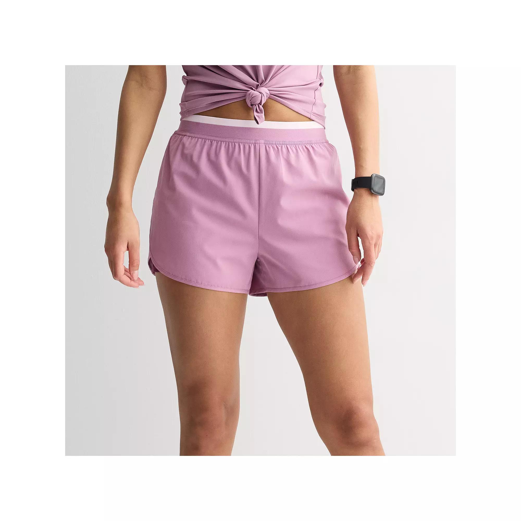Women's Tek Gear® Layered High Rise 3-in. Shorts,  Product Image