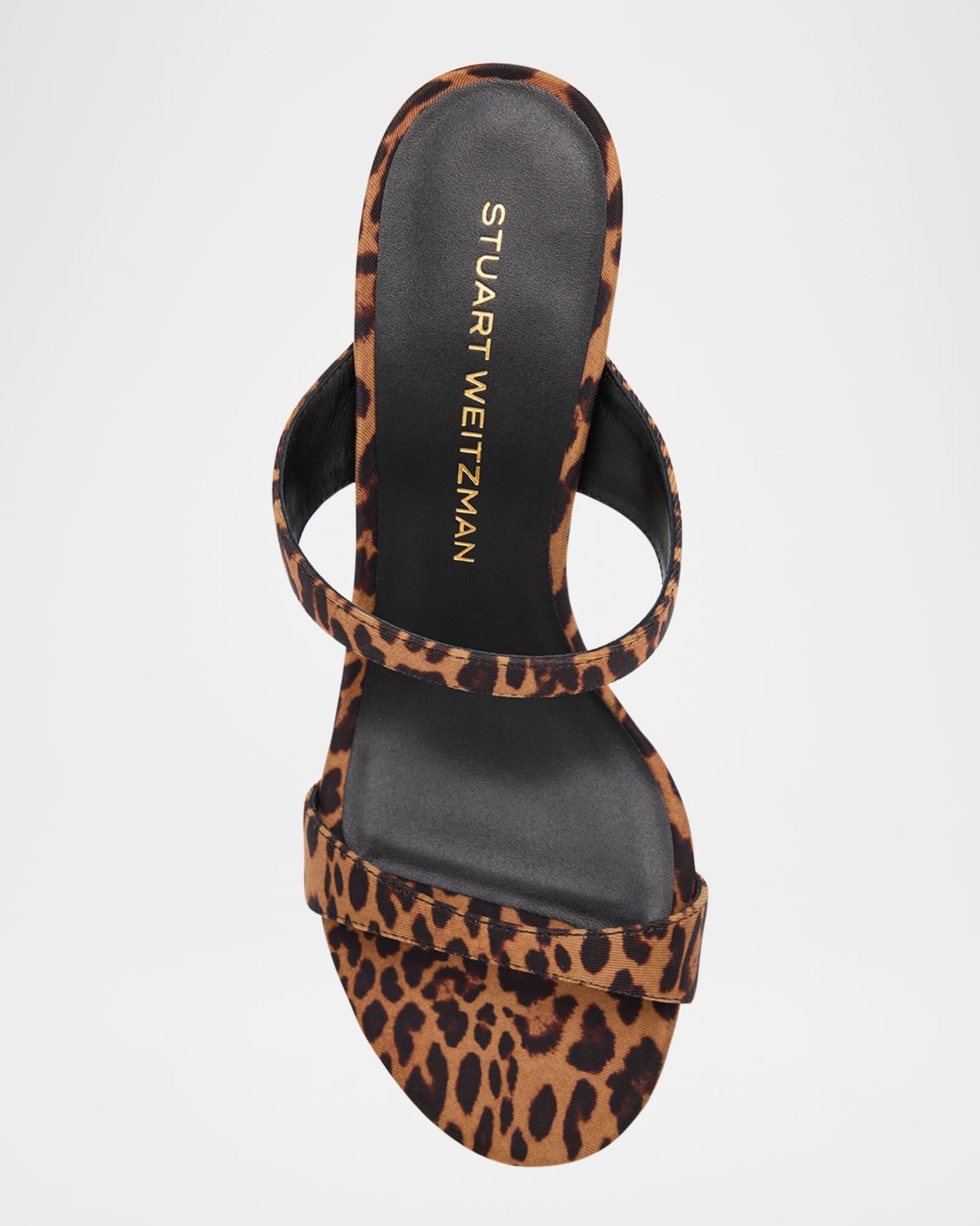 Nudist Leopard Dual-Band Slide Sandals Product Image
