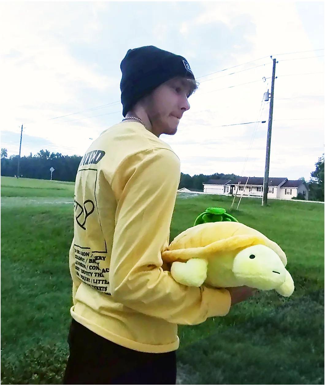 A.LAB Wanted Yellow Long Sleeve T-Shirt Product Image