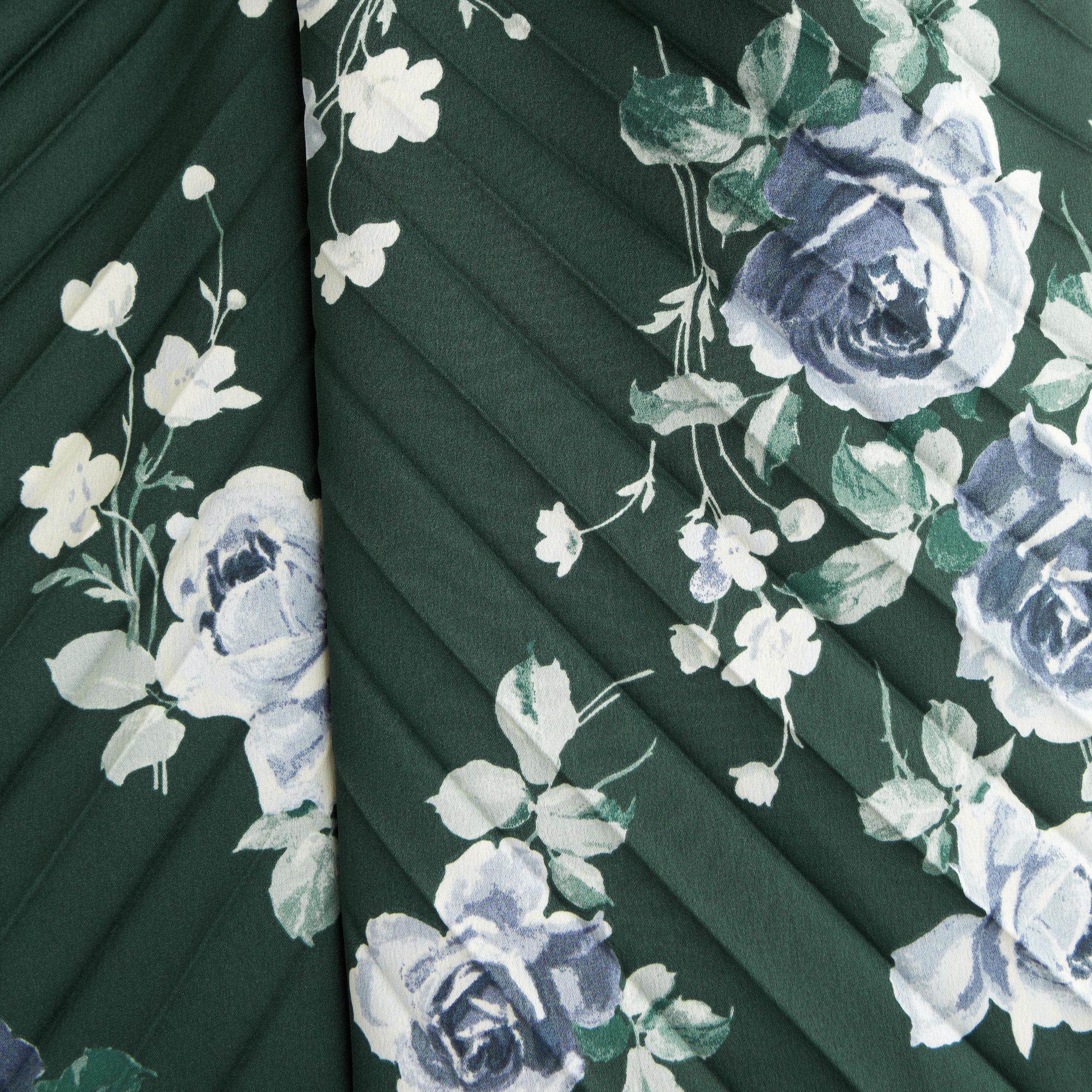 The A&F Giselle Sunburst Pleated Maxi Dress Product Image