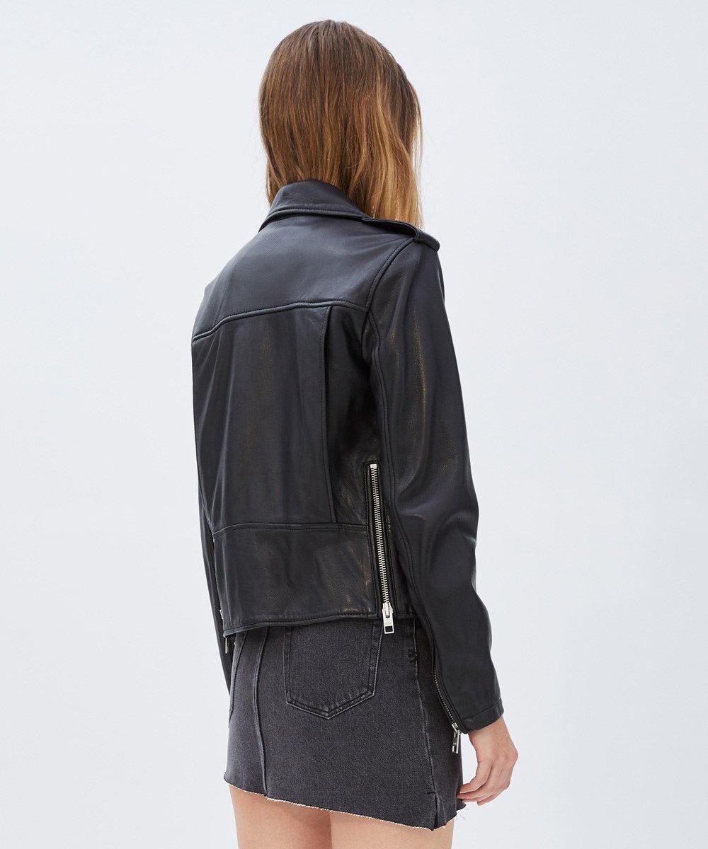 BAD COMPANY BIKER BLACK LEATHER Female Product Image