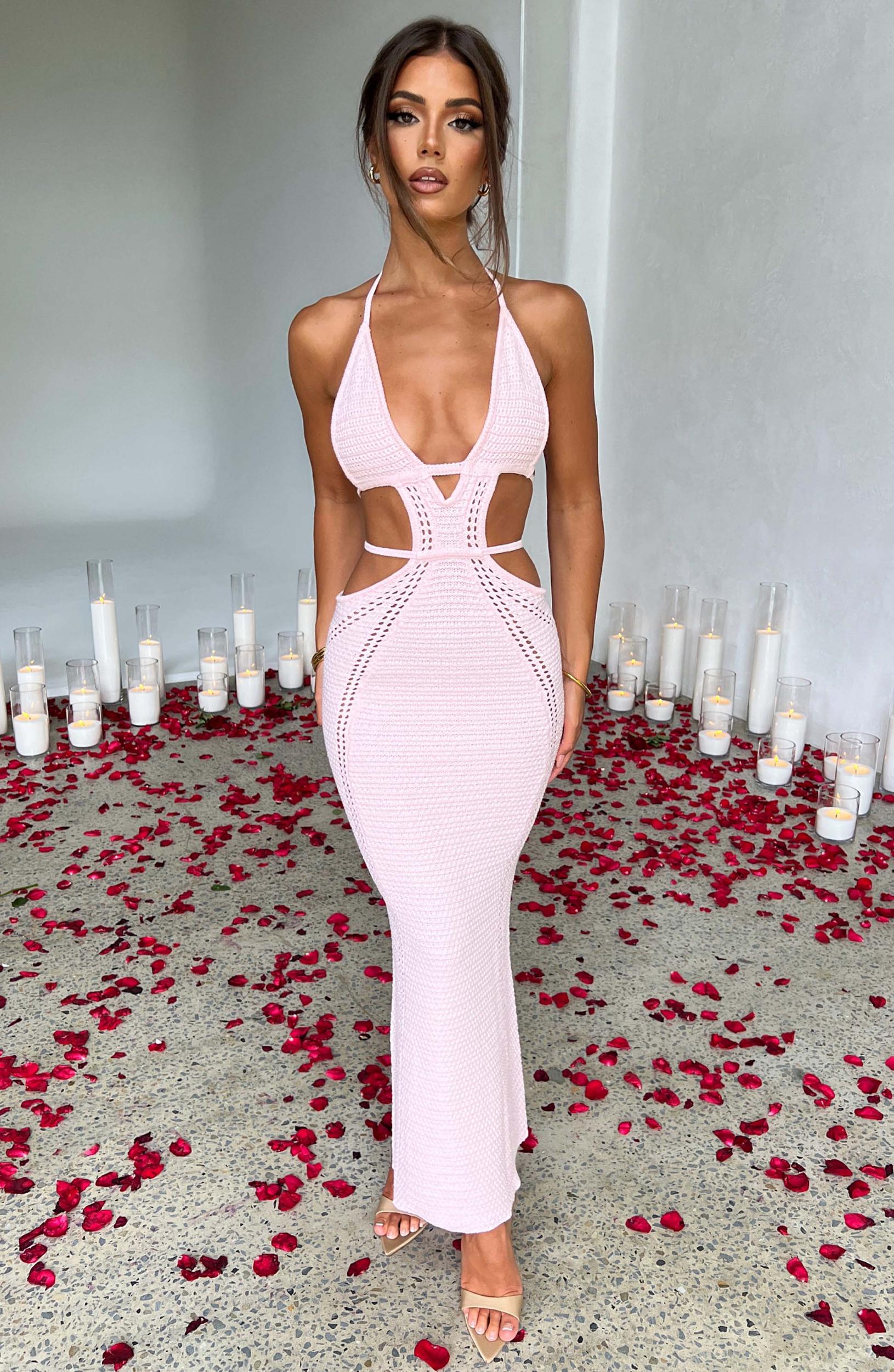 Arabella Maxi Dress - Blush Product Image