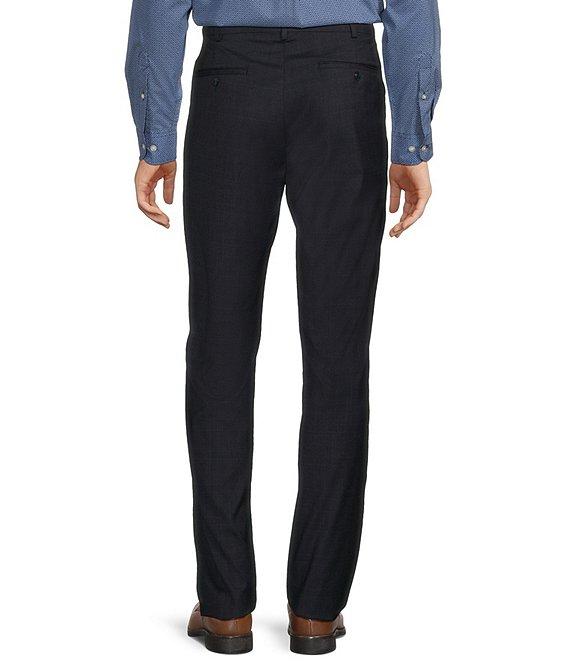 Roundtree & Yorke travelSMART Classic Fit Plaid Ultimate Comfort Stretch Dress Pants Product Image