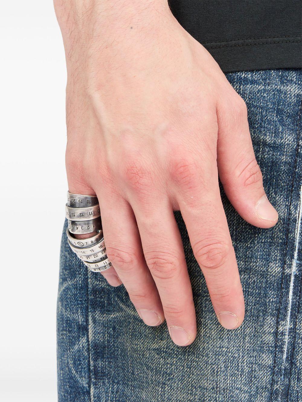 Signautre Numbers motif ring  Product Image