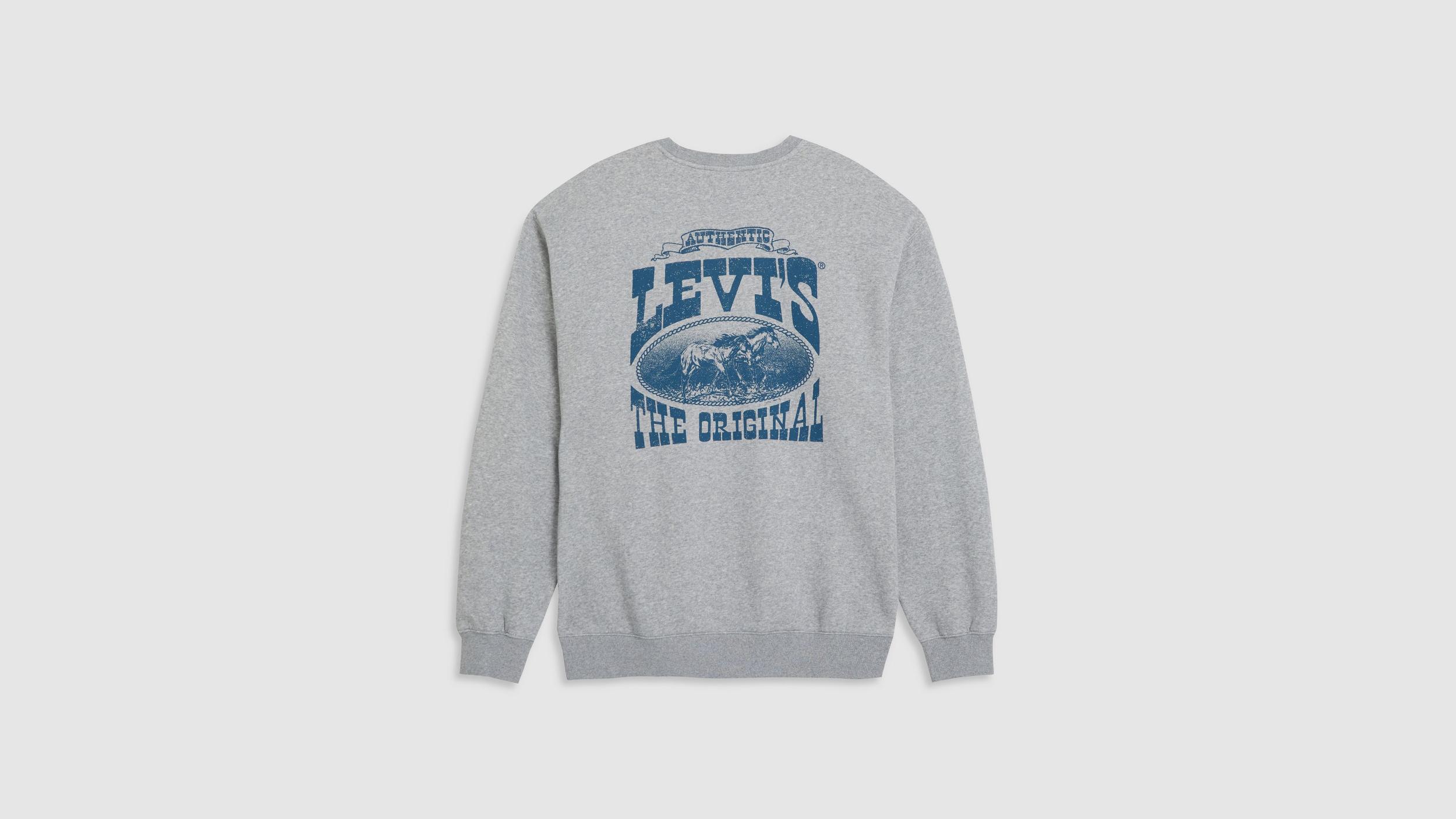 Relaxed Graphic Crewneck Sweatshirt Product Image