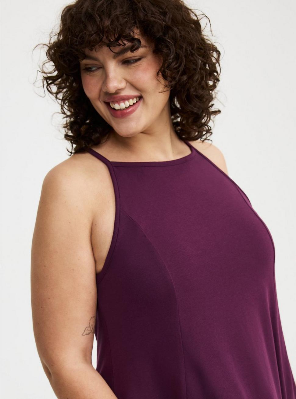 Goddess Trapeze Mini Dress Product Image