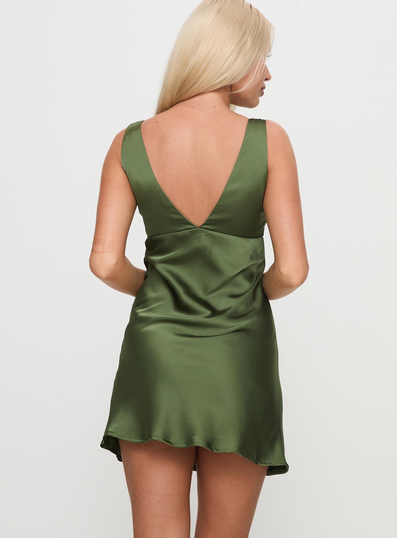 Kosettina Mini Dress Green Product Image