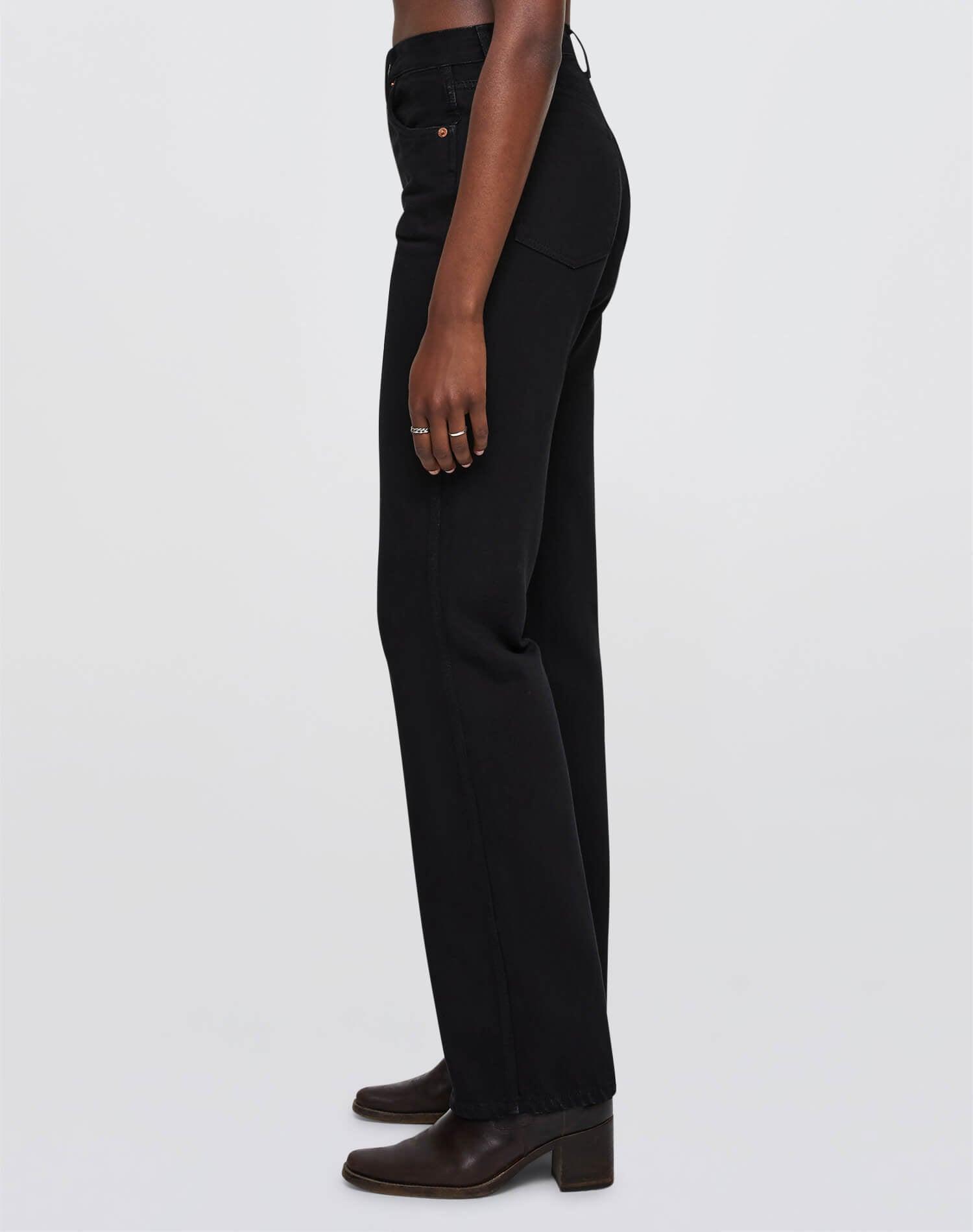 90s High Rise Loose - Black Female Product Image