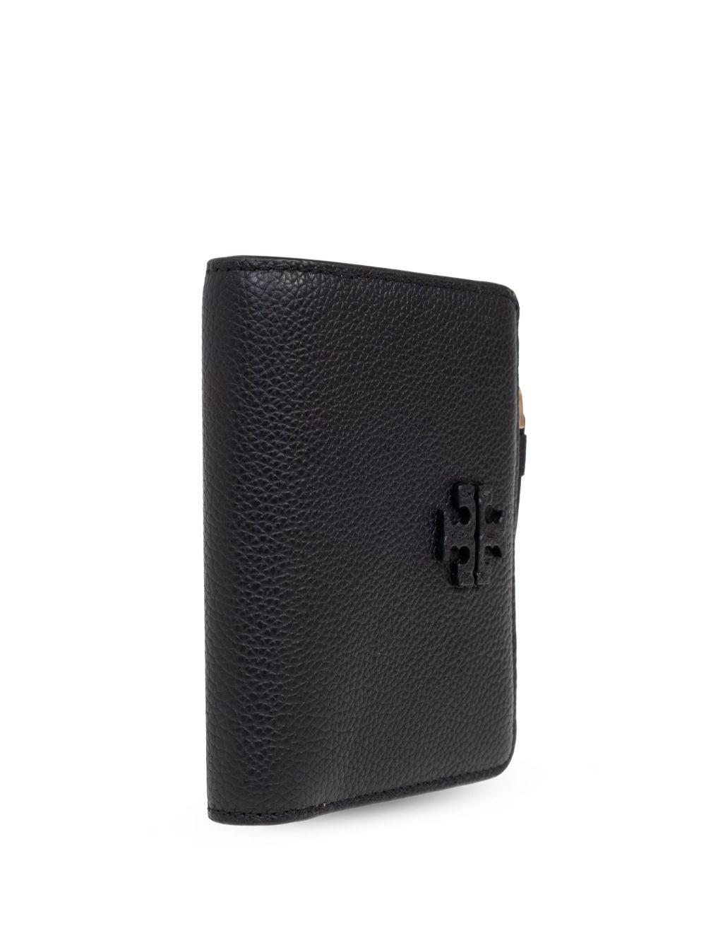 logo-patch leather wallet Product Image