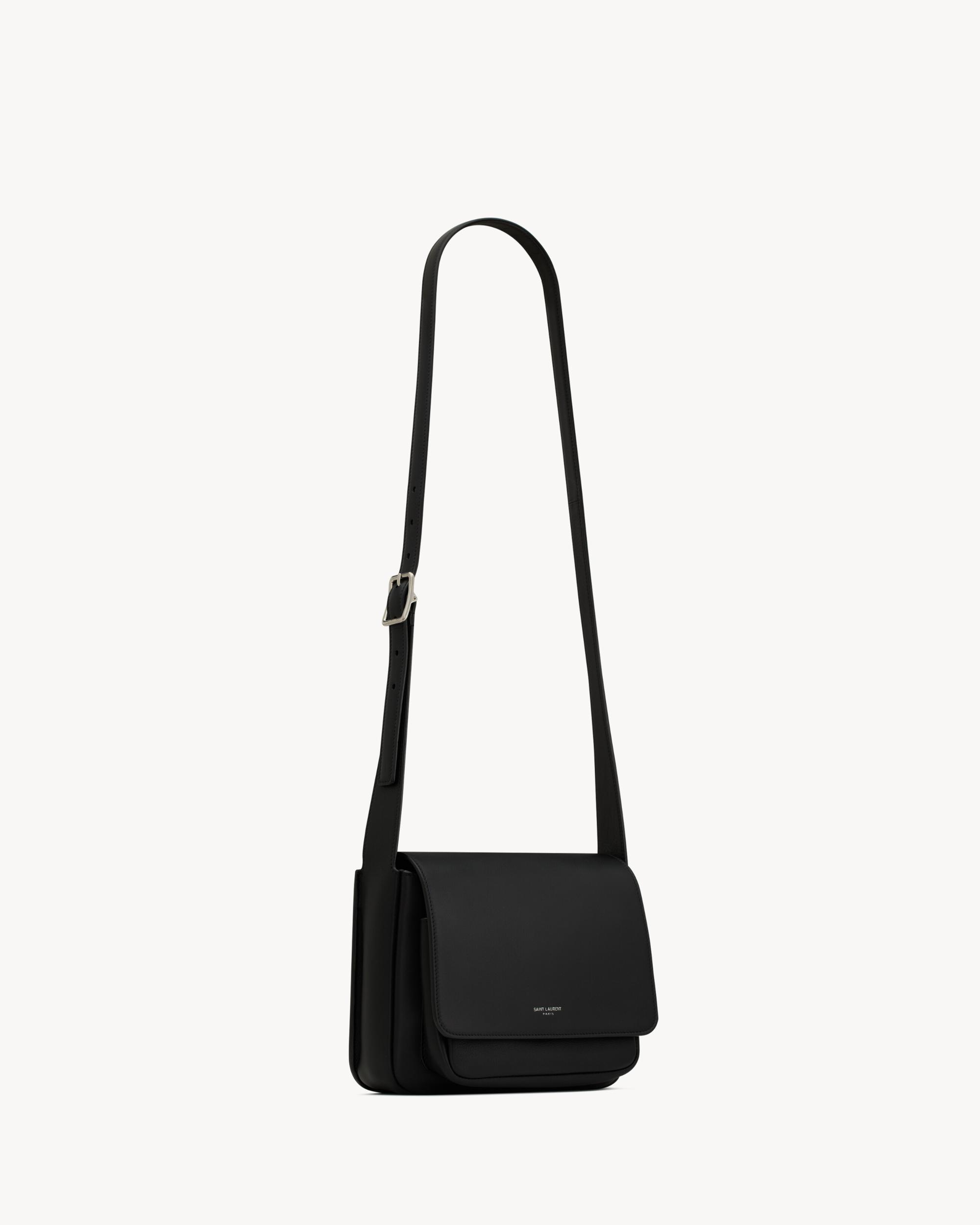 SAINT LAURENT small satchel in smooth leather Product Image