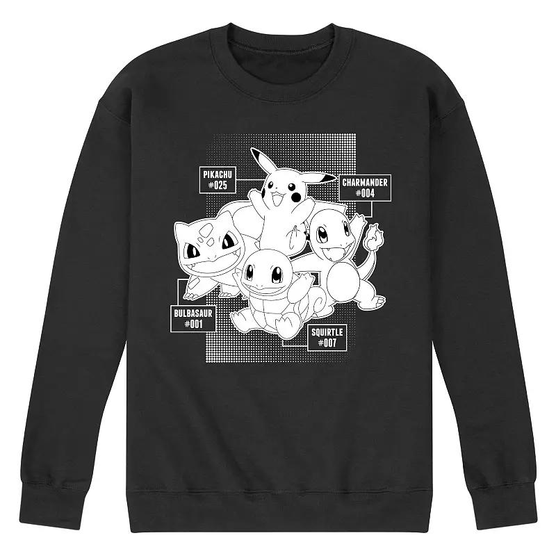 Men's Pokemon Labels Fleece,  Product Image
