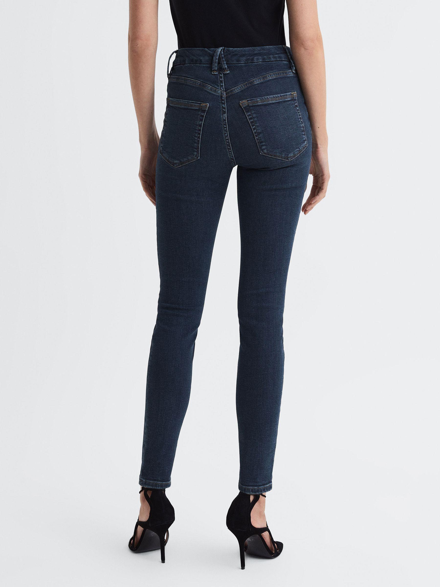 Good American Skinny Jeans in Dark Blue Product Image