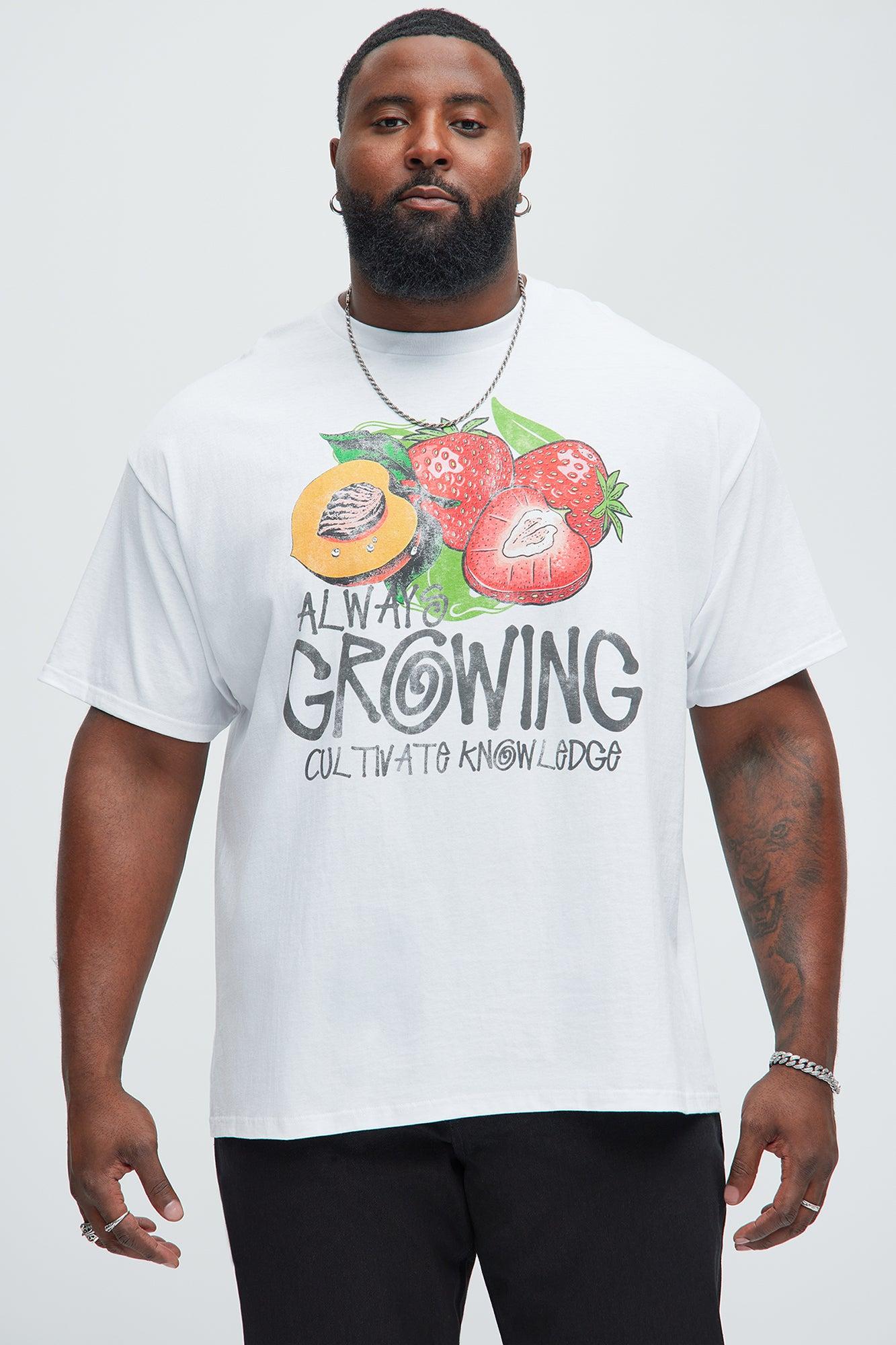 Always Growing Short Sleeve Tee - White Product Image