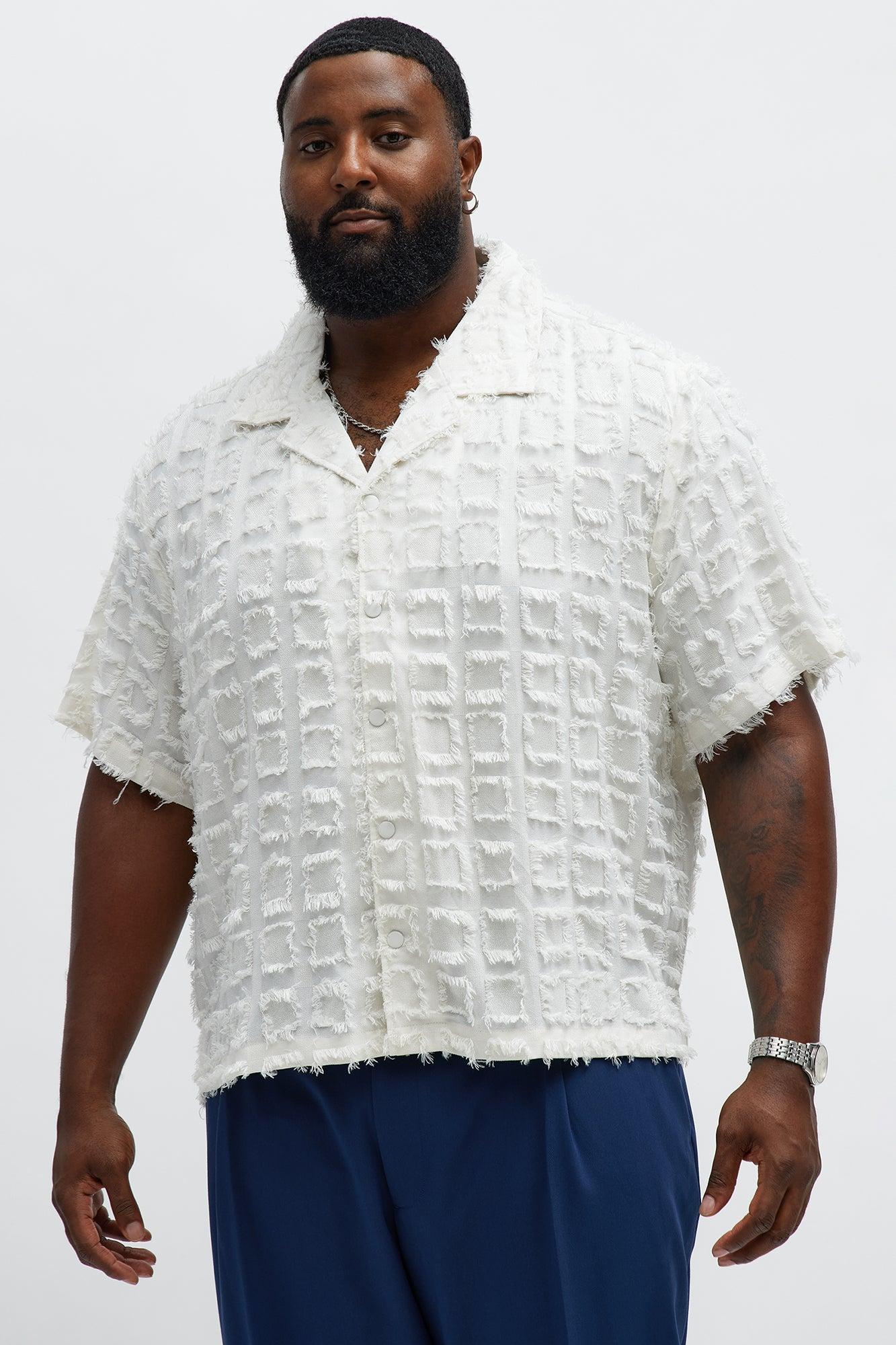 Window Shopping Boxy Shirt - Off White Male Product Image