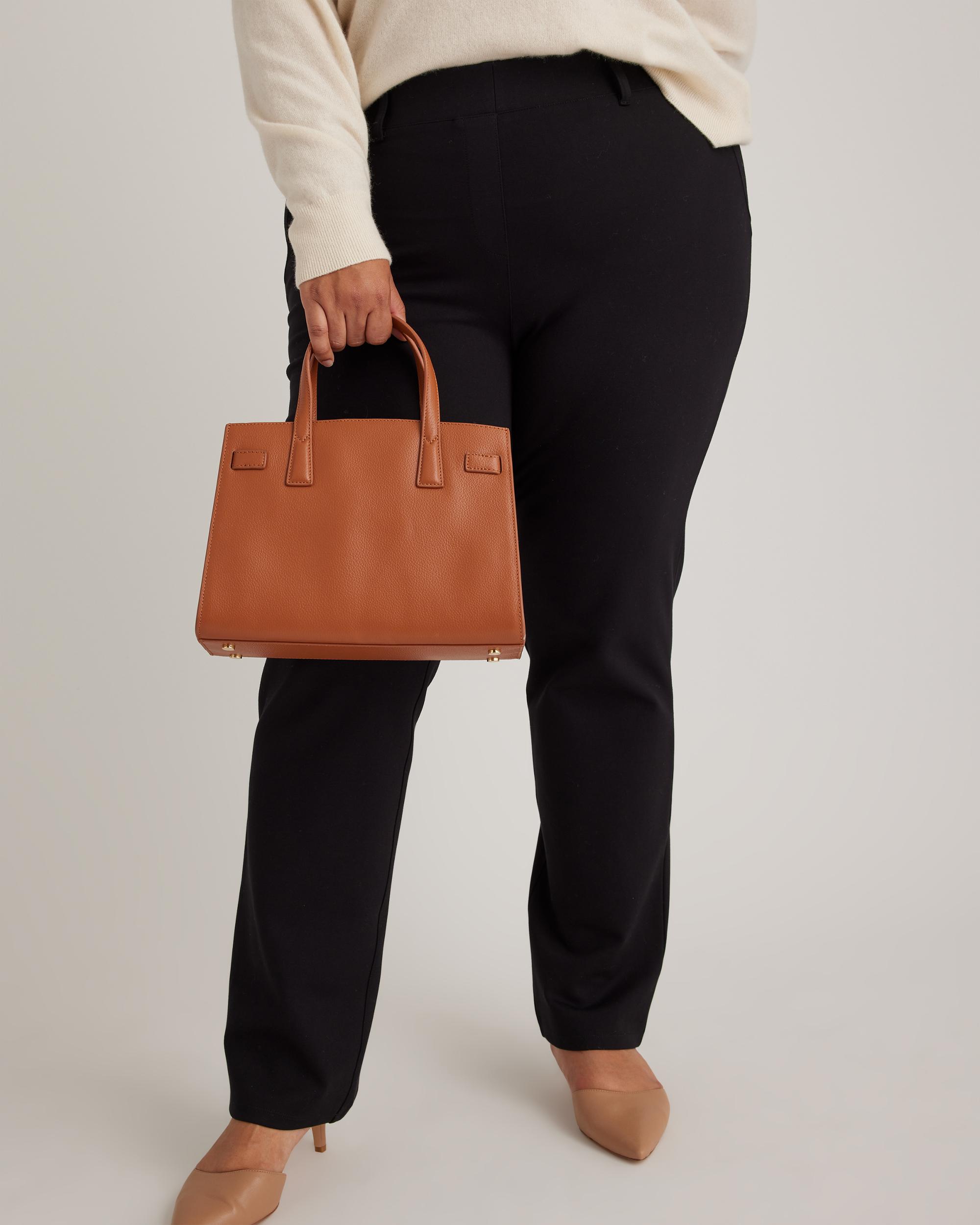 Quince | Women's Ultra-Stretch Ponte Straight Leg Pants Rayon Product Image
