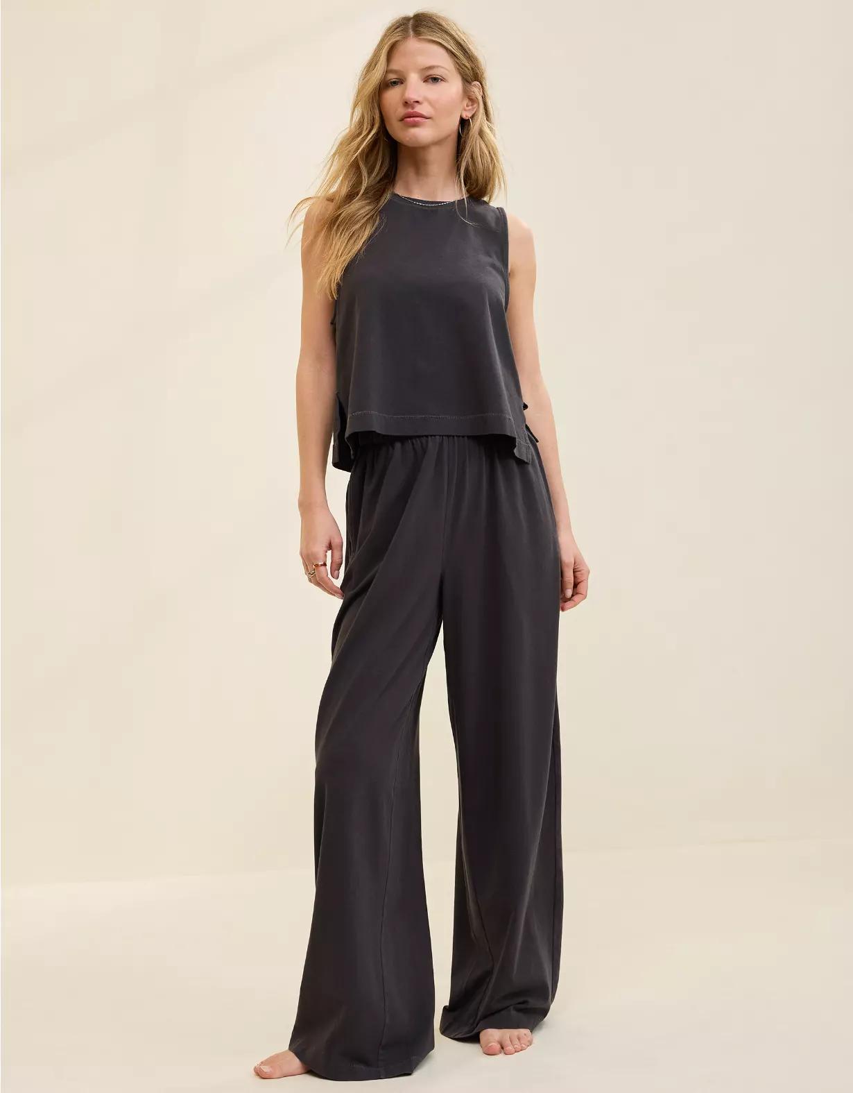 Aerie Dream Jersey Trouser PJ Product Image