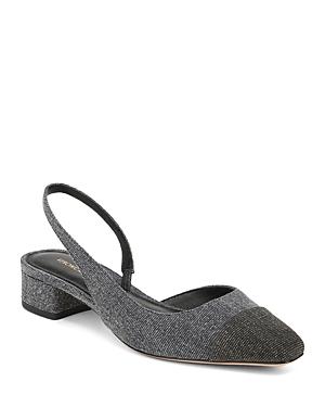 Veronica Beard Womens Cecile Slip On Slingback Pumps Product Image