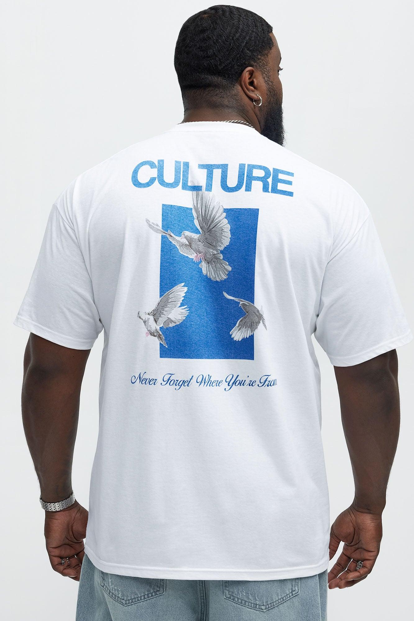 Culture Above All Short Sleeve Tee - White Product Image