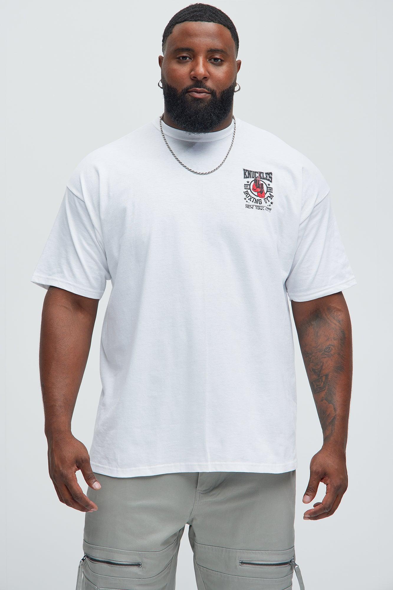 Knuckles Boxing Gym NYC Short Sleeve Tee - White Product Image