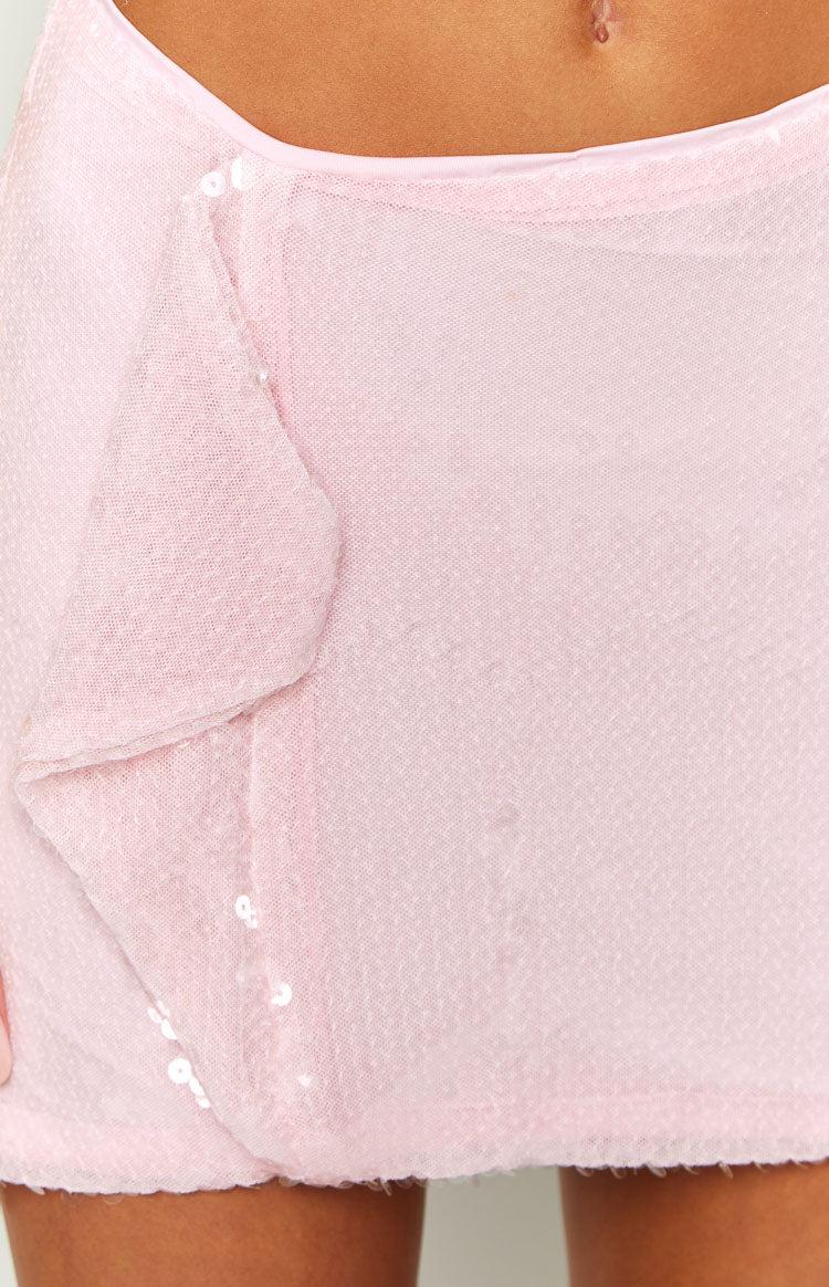 Fashion Melody Pink Sequin Mini Skirt Baby Product Image