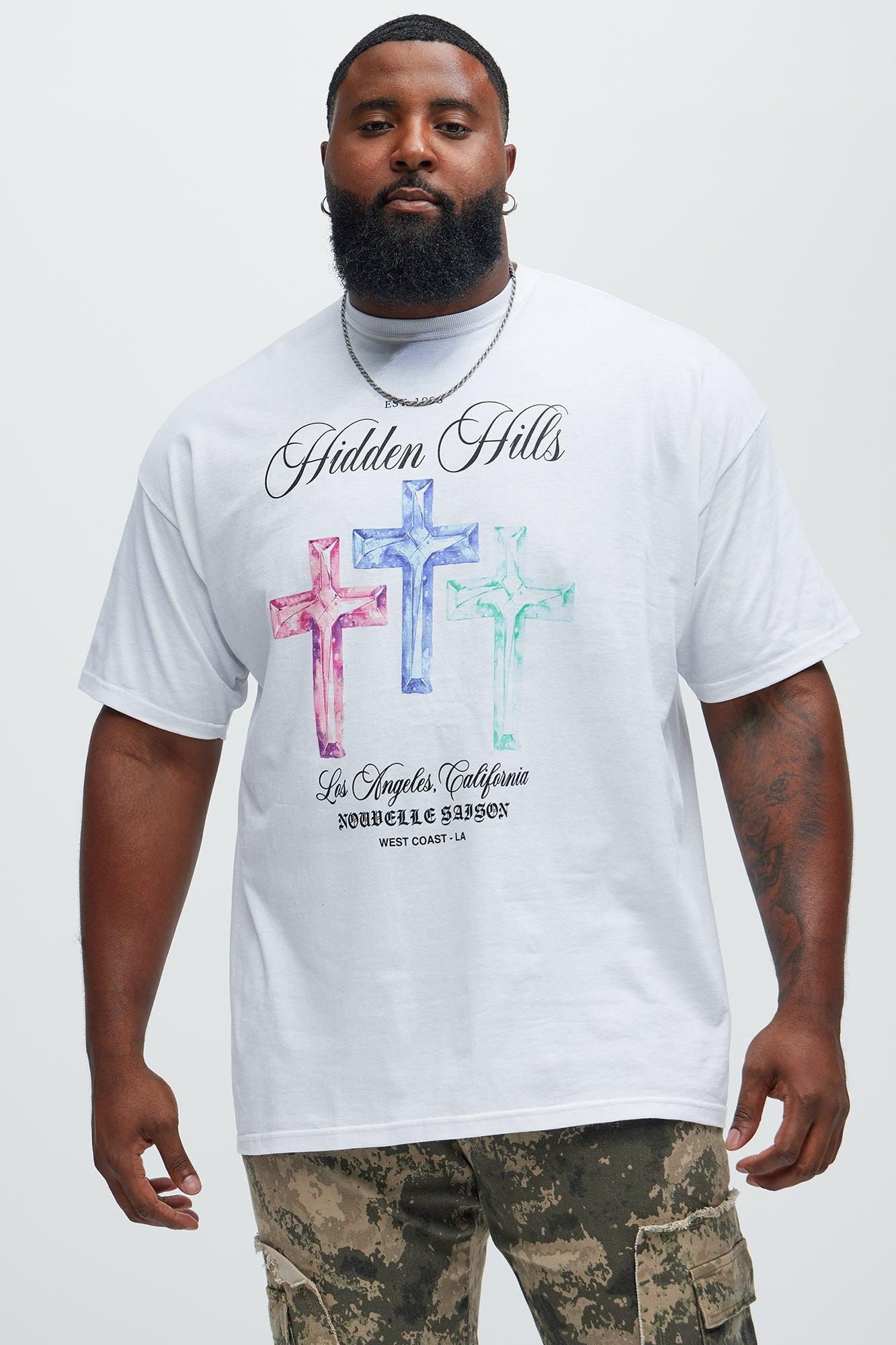 Hidden Hills LA Short Sleeve Tee - White Product Image