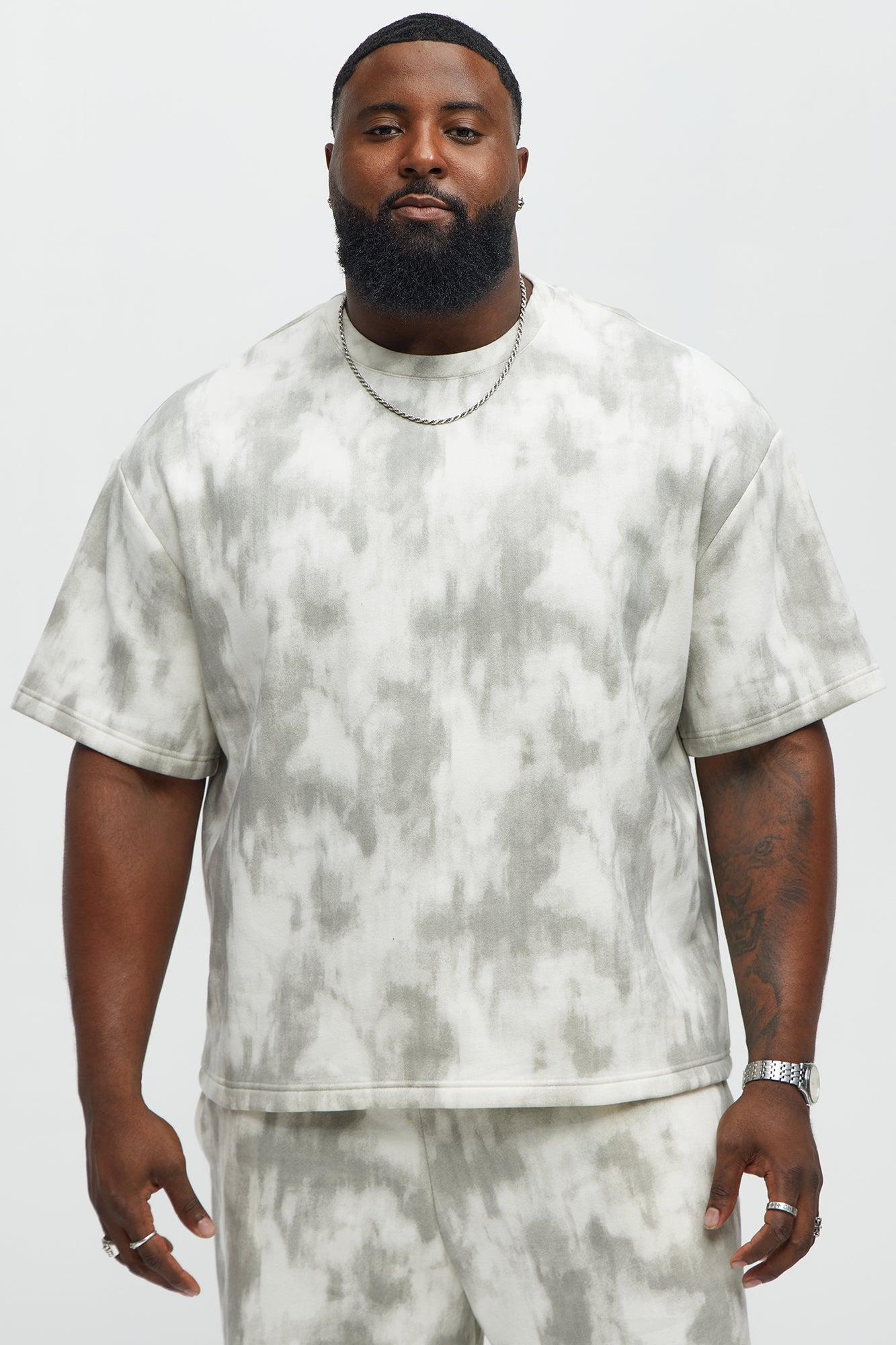 Tyson Faded Short Sleeve Tee - Cream/combo Product Image