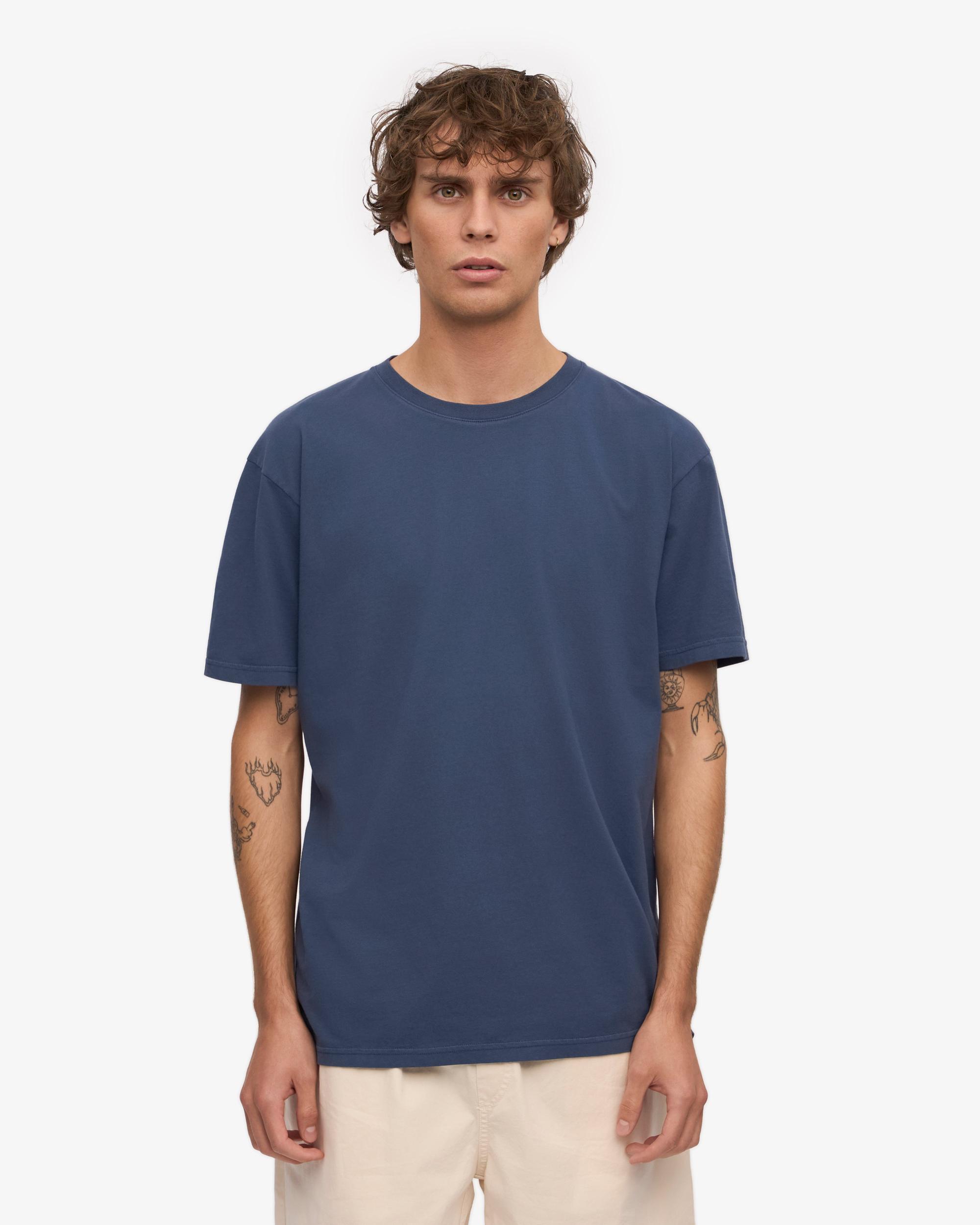 Classic Organic Tee - Sapphire Blue Product Image