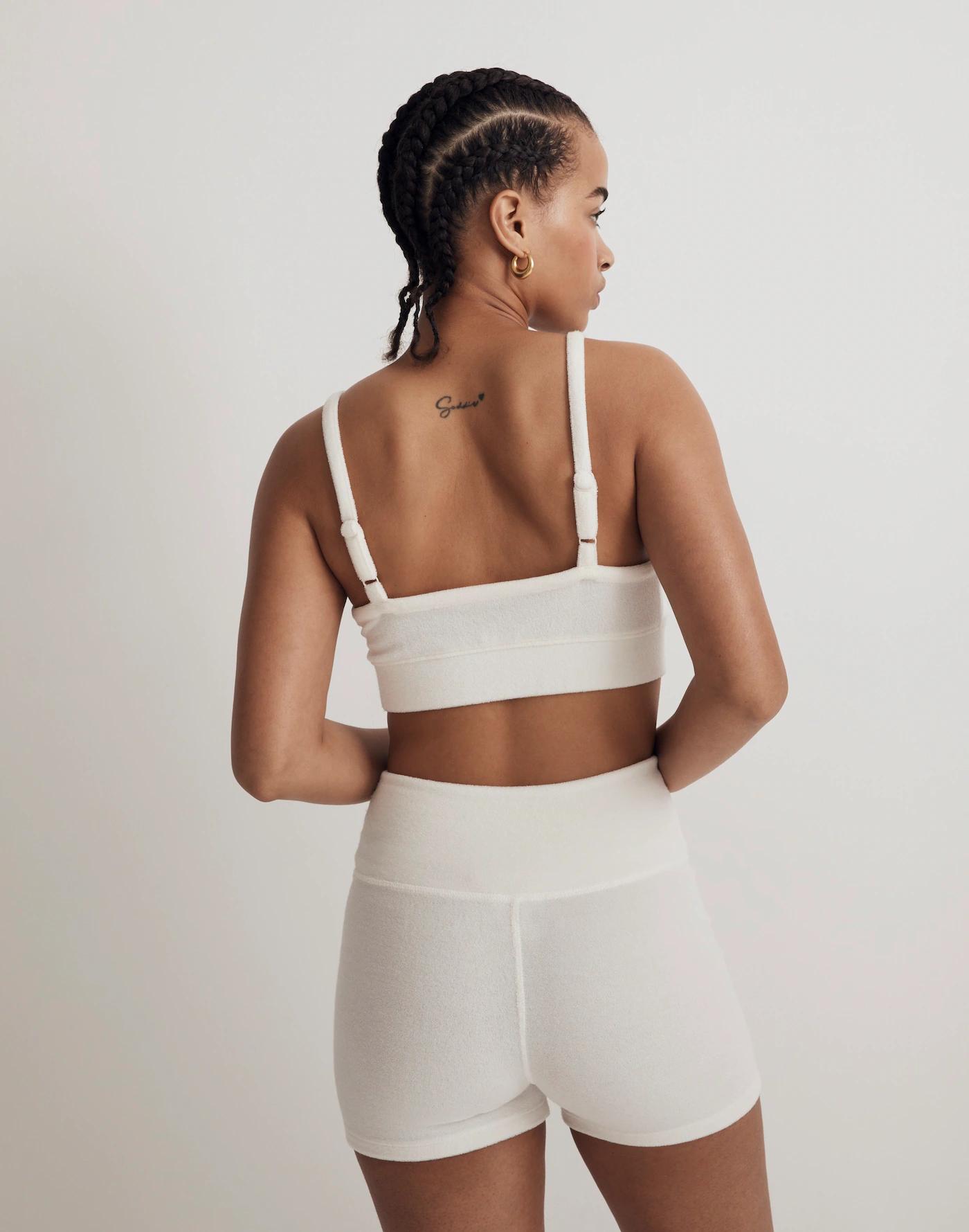 Towel Terry Scoopneck Bralette Product Image