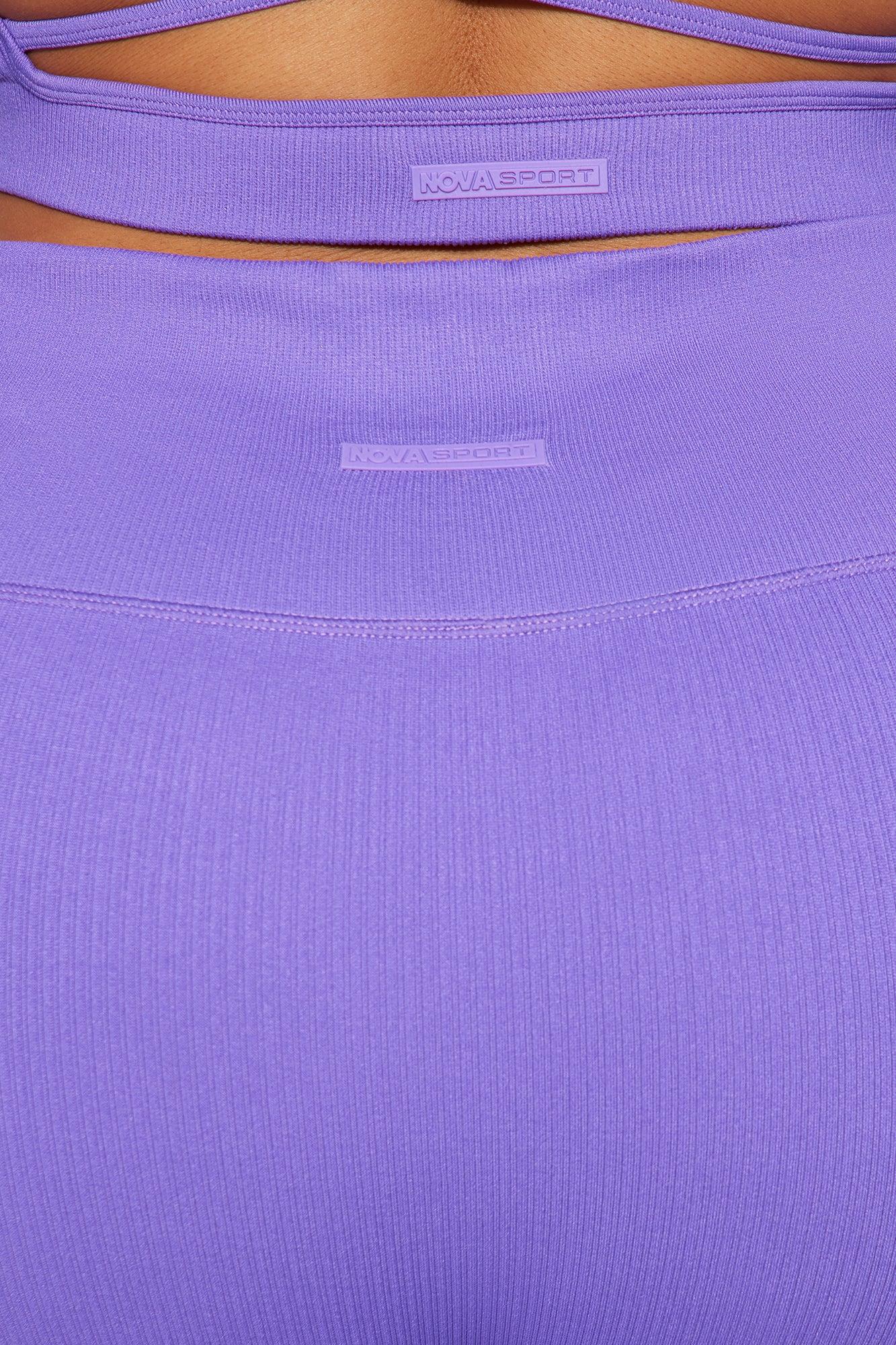 Resistance Effortless Seamless Active Legging - Lavender Product Image
