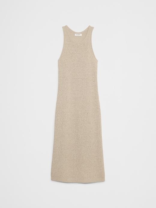 Textured Midi Sweater Dress Product Image