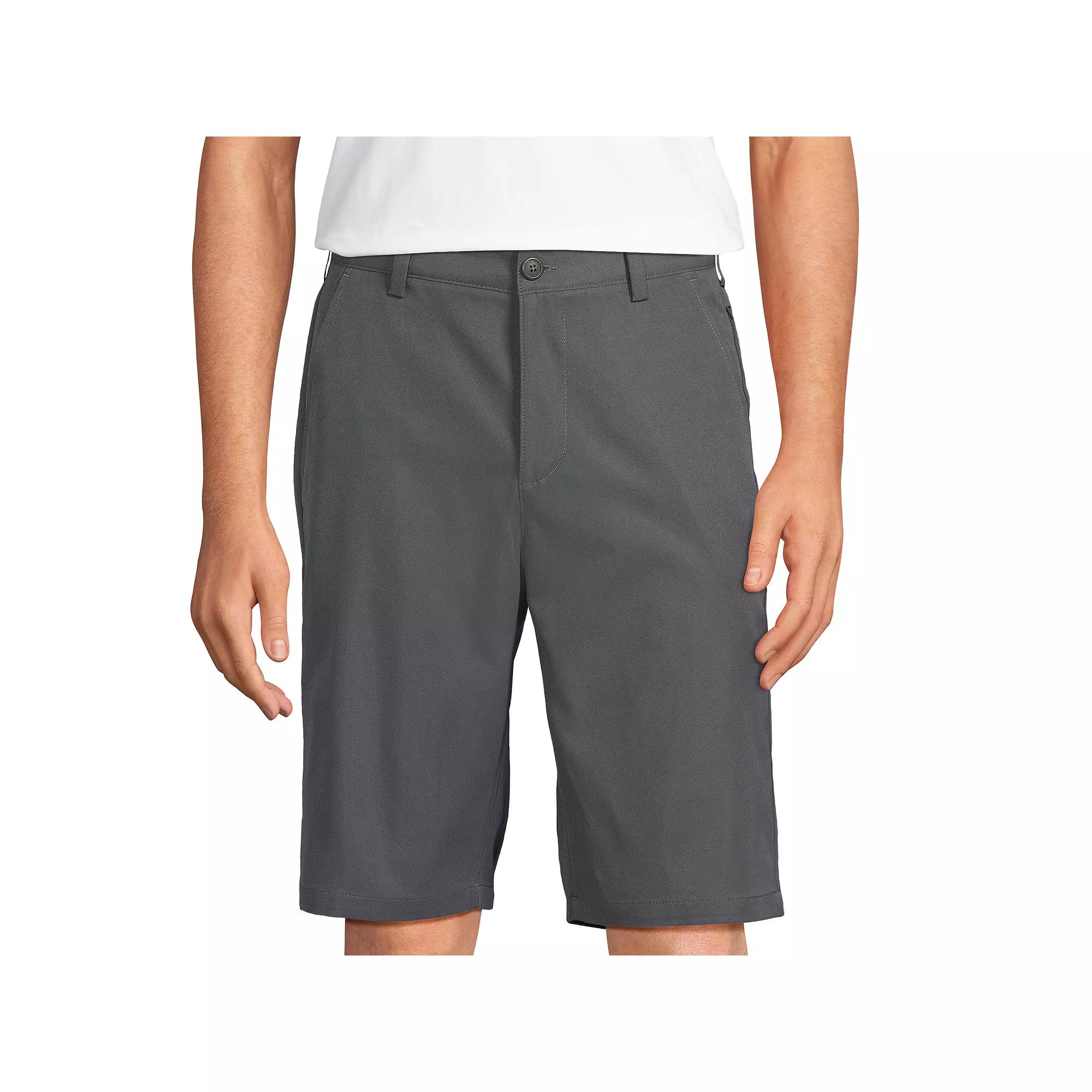 Men's Lands' End School Uniform Performance Chino Shorts,  Product Image