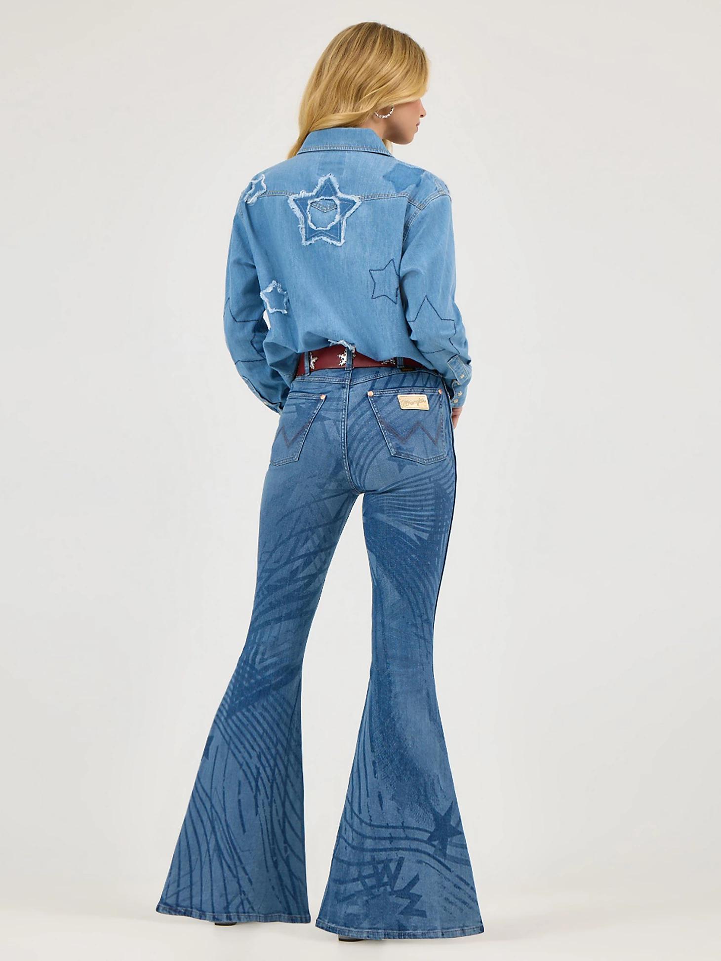 Wrangler x Lainey Wilson Rockstar Bell Bottoms | Women's JEANS | Wrangler® Product Image