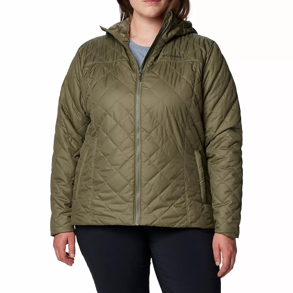Columbia Womens Copper Crest II Hooded Jacket - Plus Size- Product Image